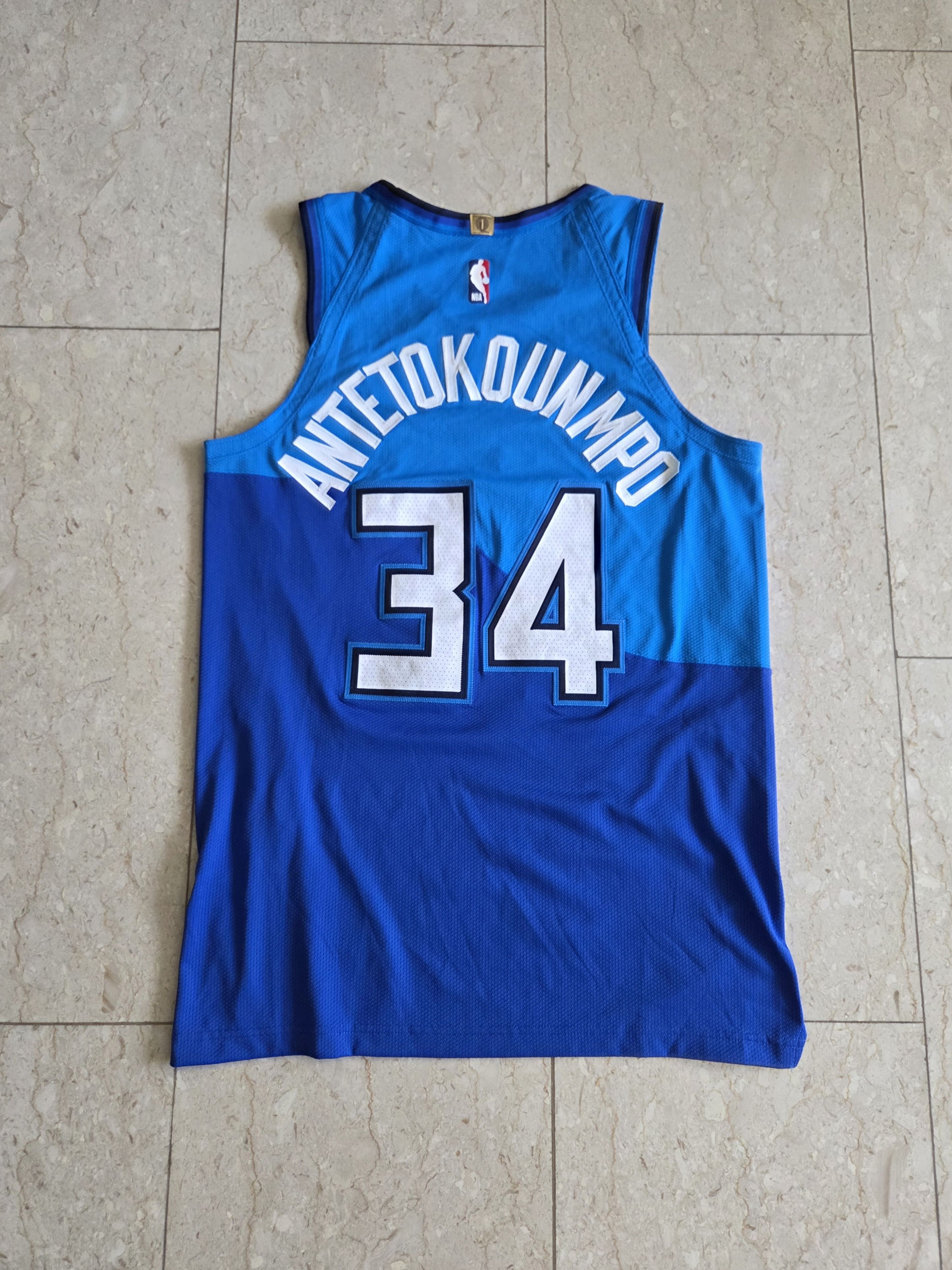 NBA Authentic Nike Bucks 2021 City Edition Vaporknit Jersey Size US M / EU 48-50 / 2 - 2 Thumbnail