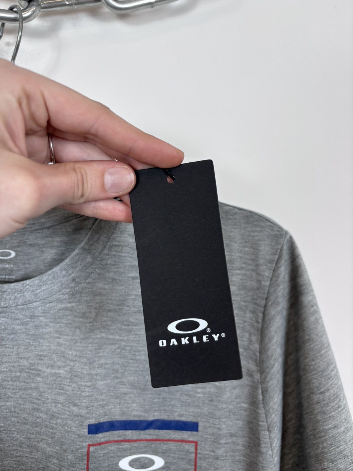 Oakley Oakley Gray Melange NWT Texas USA T-Shirt Tee Hydrolix Men’s Size US S / EU 44-46 / 1 - 10 Thumbnail