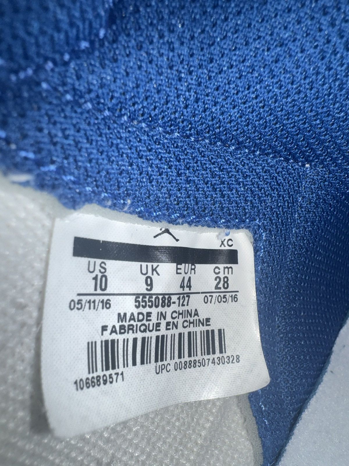 Jordan Brand Jordan 1 Retro Storm Blue Size US 10 / EU 43 - 7 Thumbnail