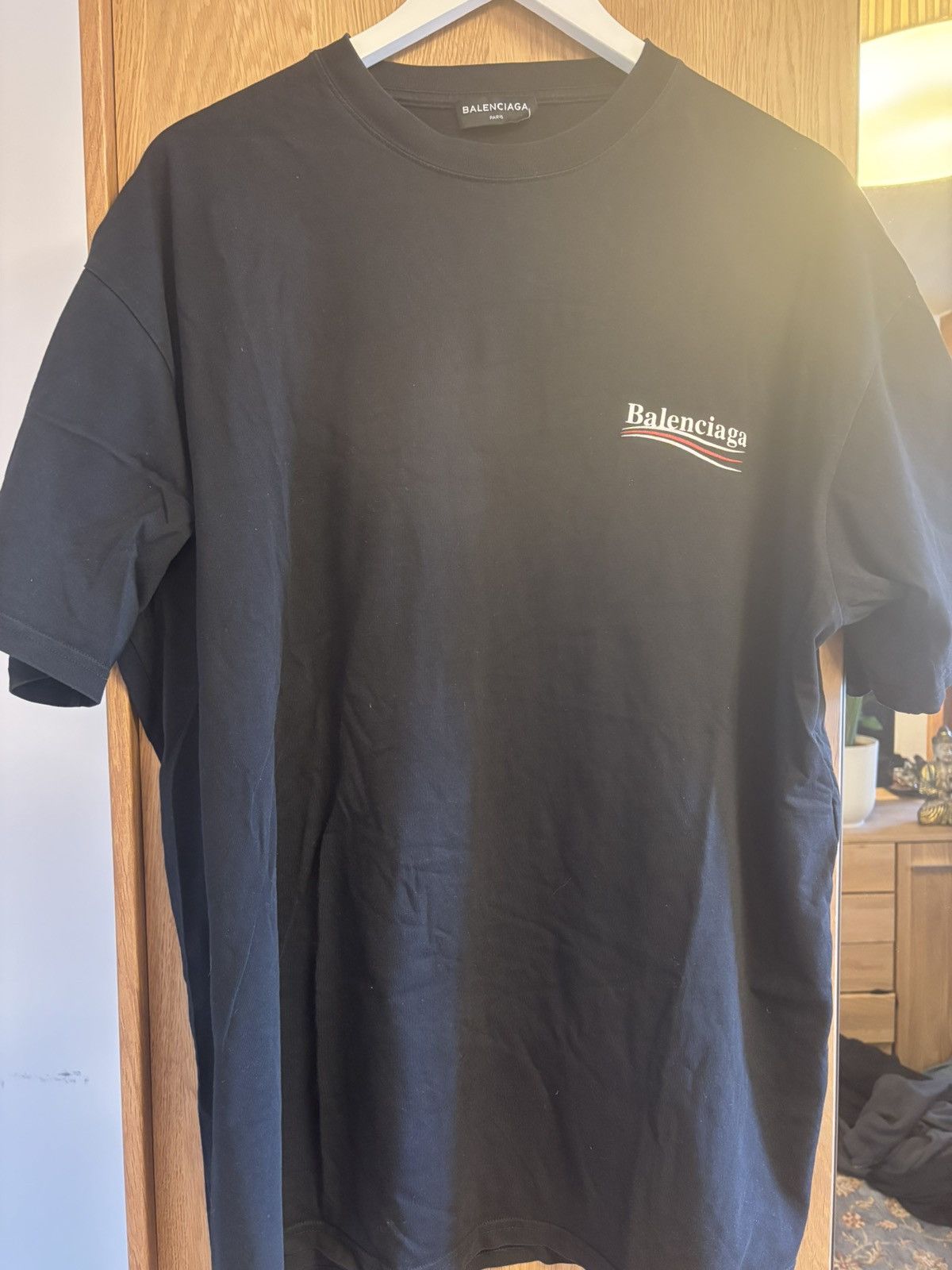 Balenciaga BALENCIAGA CAMPAIGN TSHIRT Size US XL / EU 56 / 4 - 9 Thumbnail
