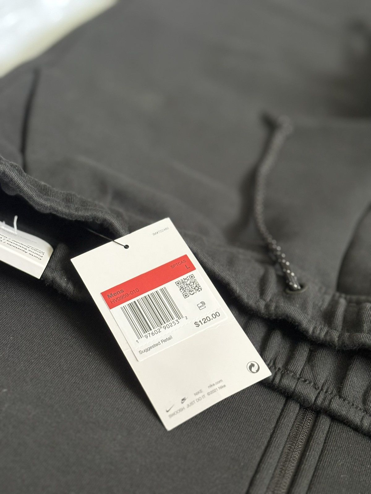 Nike (Size L, New with tags) FULL SET Nike Tech Fleece Full Zip Size US L / EU 52-54 / 3 - 3 Thumbnail