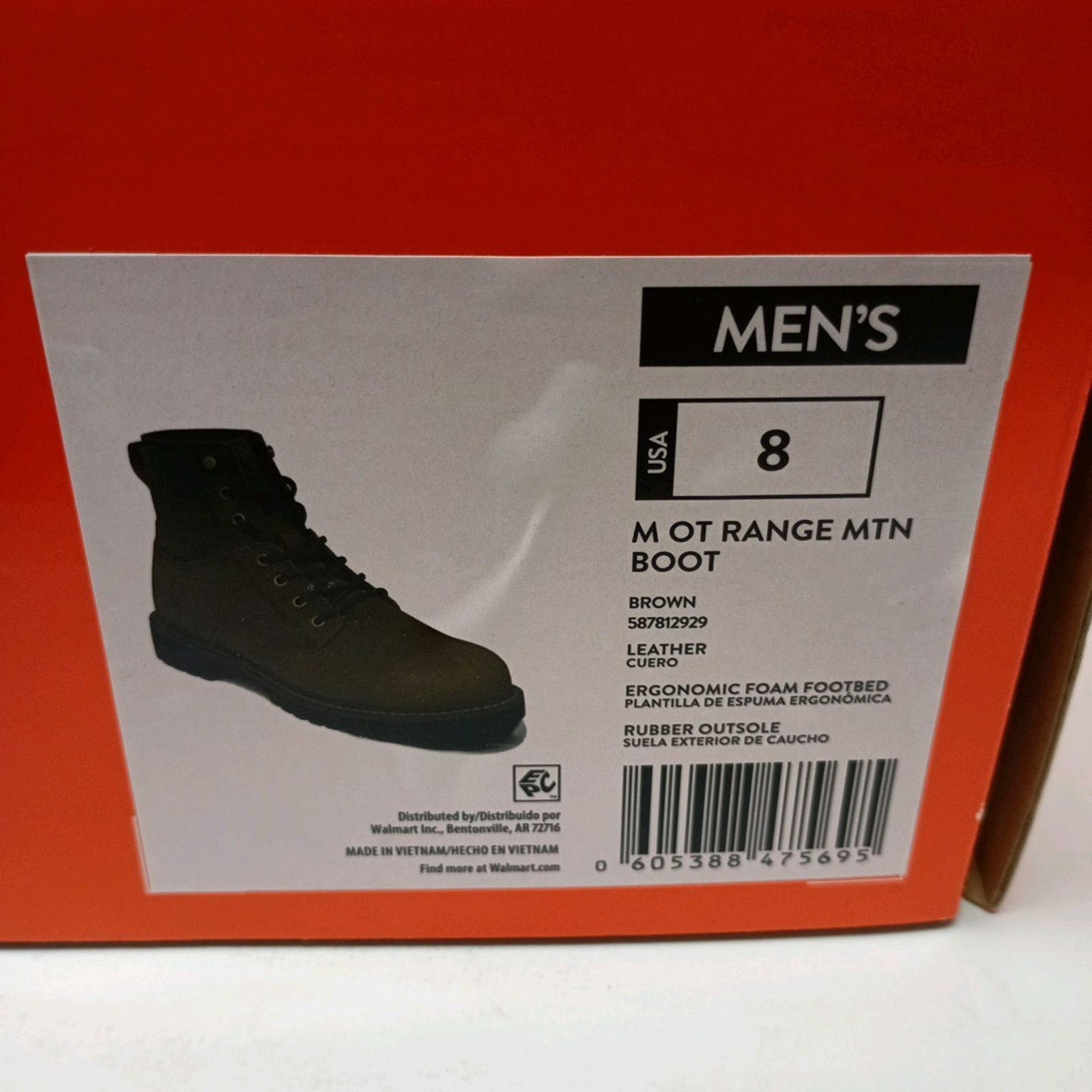 Other Ozark Trail Men's Range Mountain Hiking Boots Size 8 Brown Size US 8 / EU 41 - 9 Thumbnail