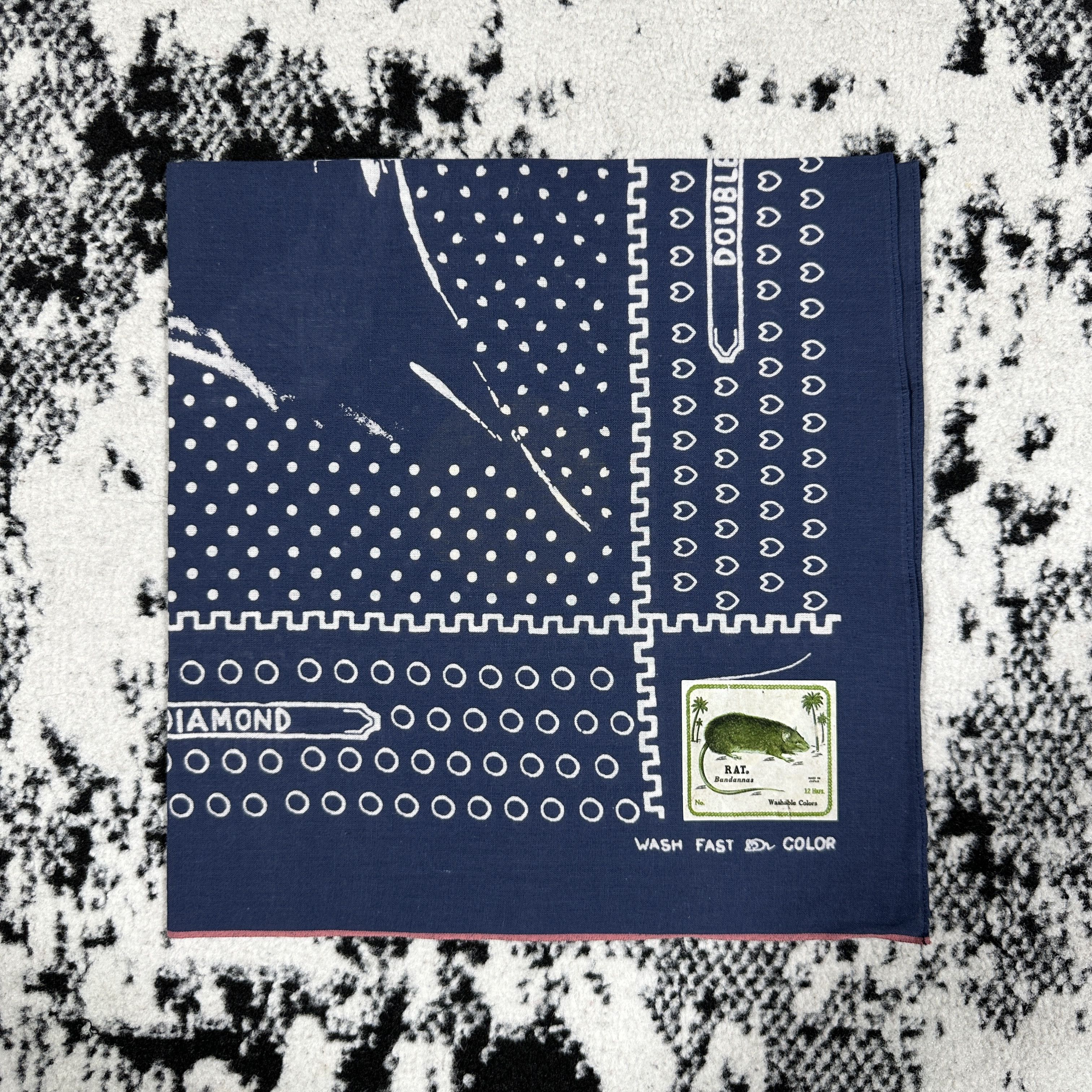 Kapital Kountry KAPITAL MOUNTAIN FUJI SMILEY BANDANA Size ONE SIZE - 2 Thumbnail