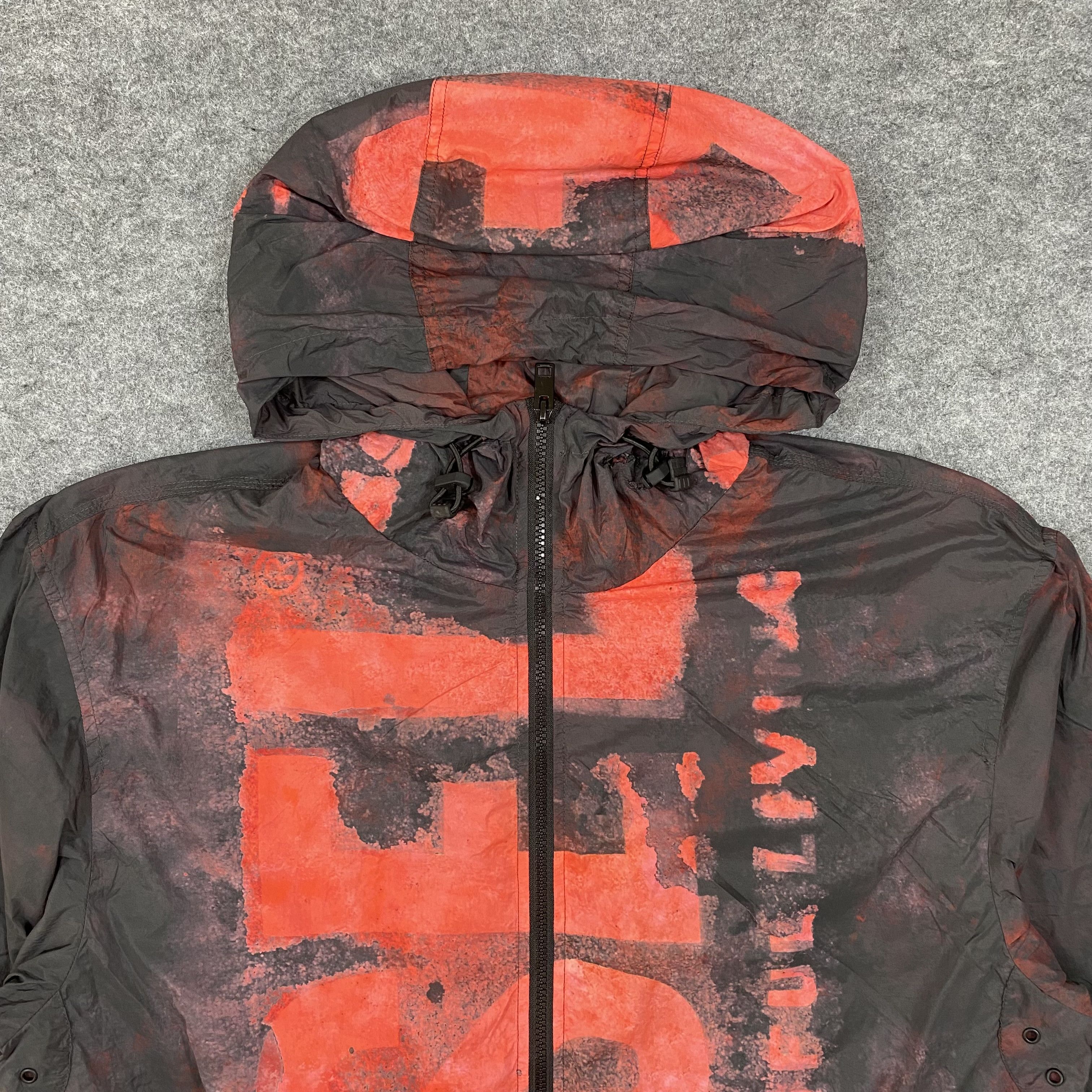 Diesel VINTAGE DIESEL WINDBREAKER DISTRESSED JACKET-J575 Size US L / EU 52-54 / 3 - 7 Thumbnail