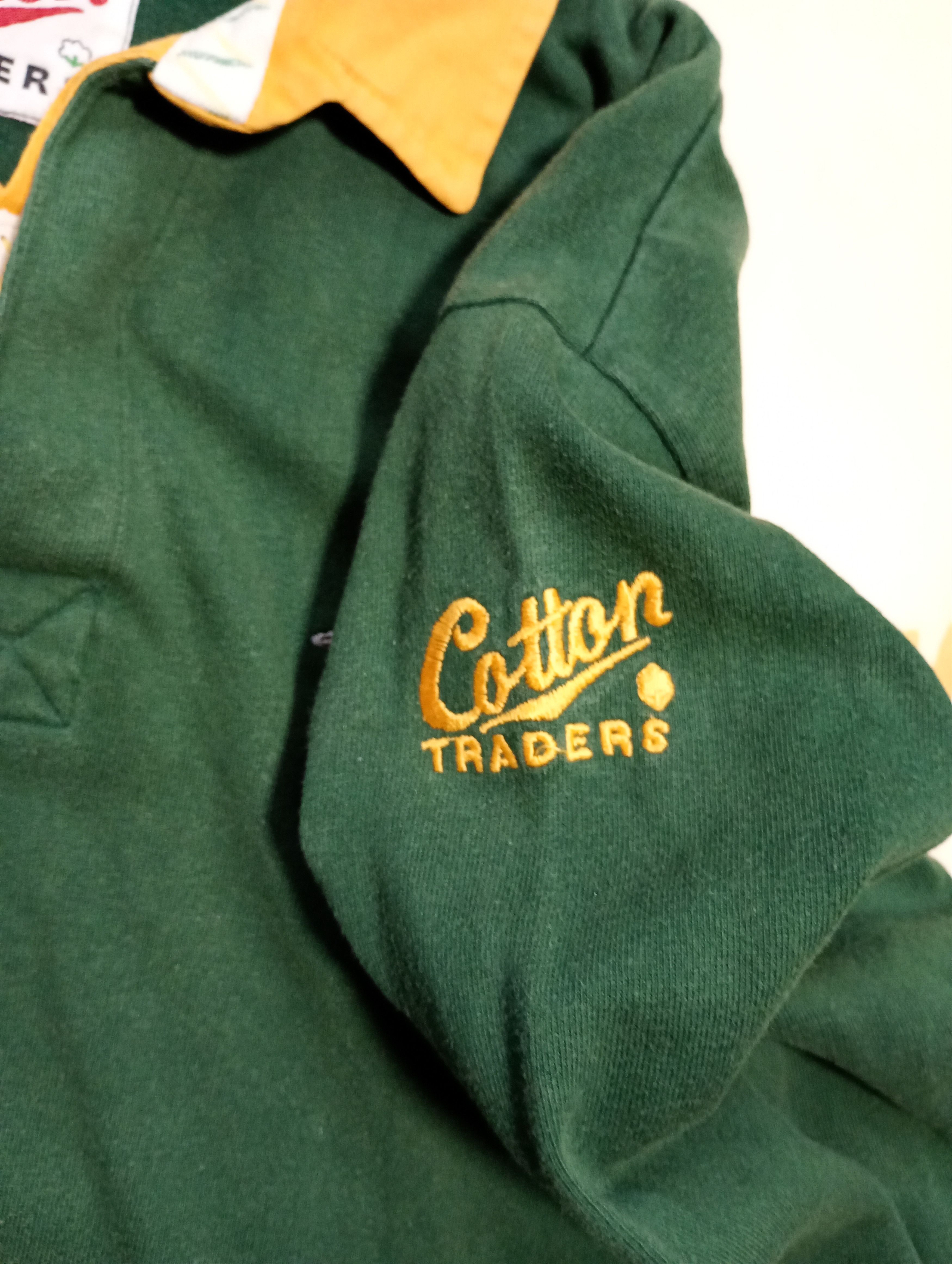 Cotton Traders × Vintage Cotton Traders SA Rugby Shirt 1992-1995 Size US M / EU 48-50 / 2 - 8 Thumbnail