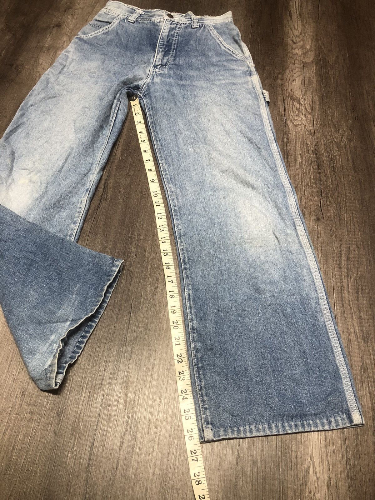 Japanese Brand × Vintage Vintage Bobson Great Club Jeans Carpenter Size US 27 - 4 Thumbnail