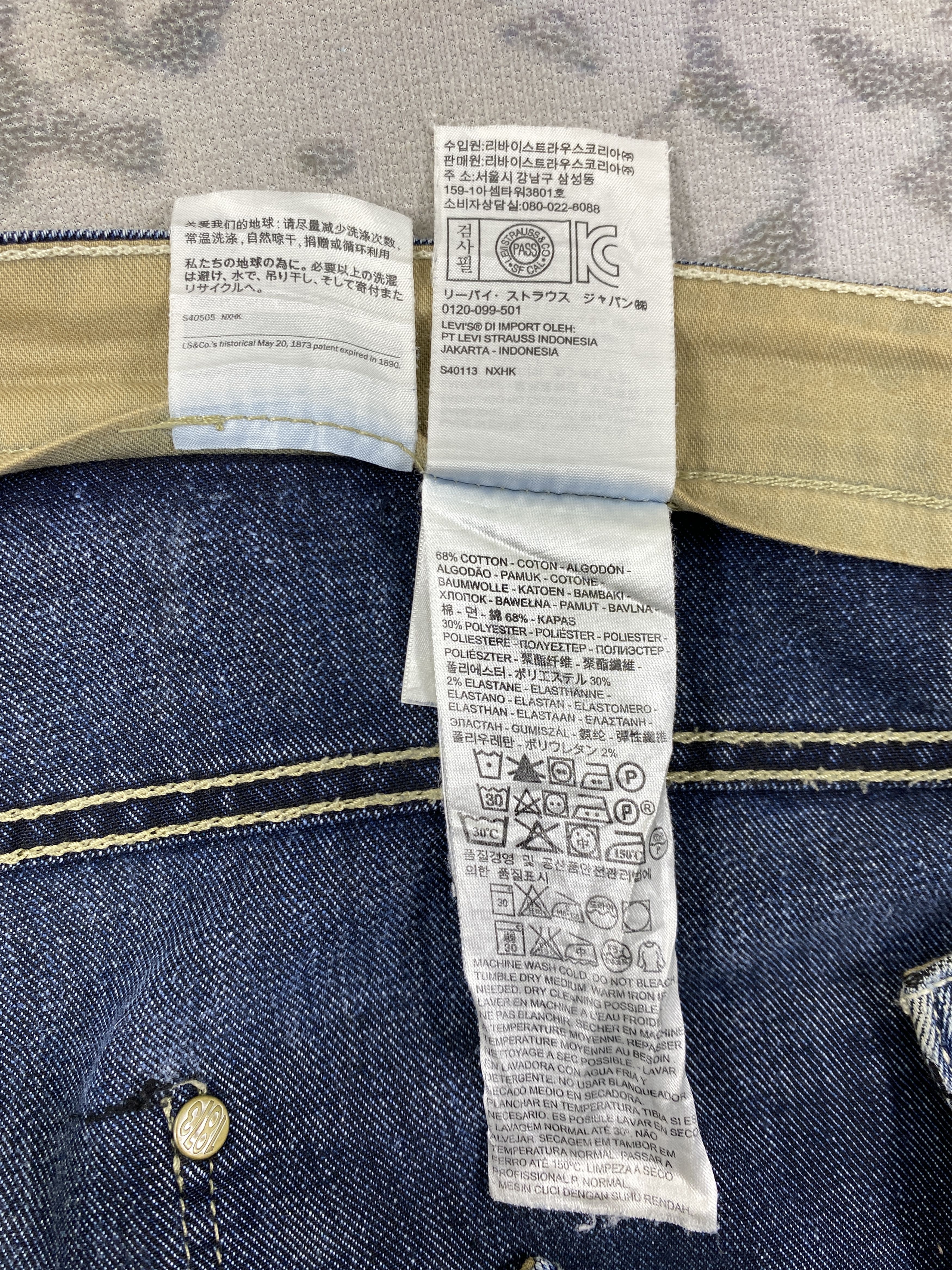Levi's Distressed Blue Vintage Levi's 550 36x33 Denim -JN2122 Size US 36 / EU 52 - 10 Thumbnail