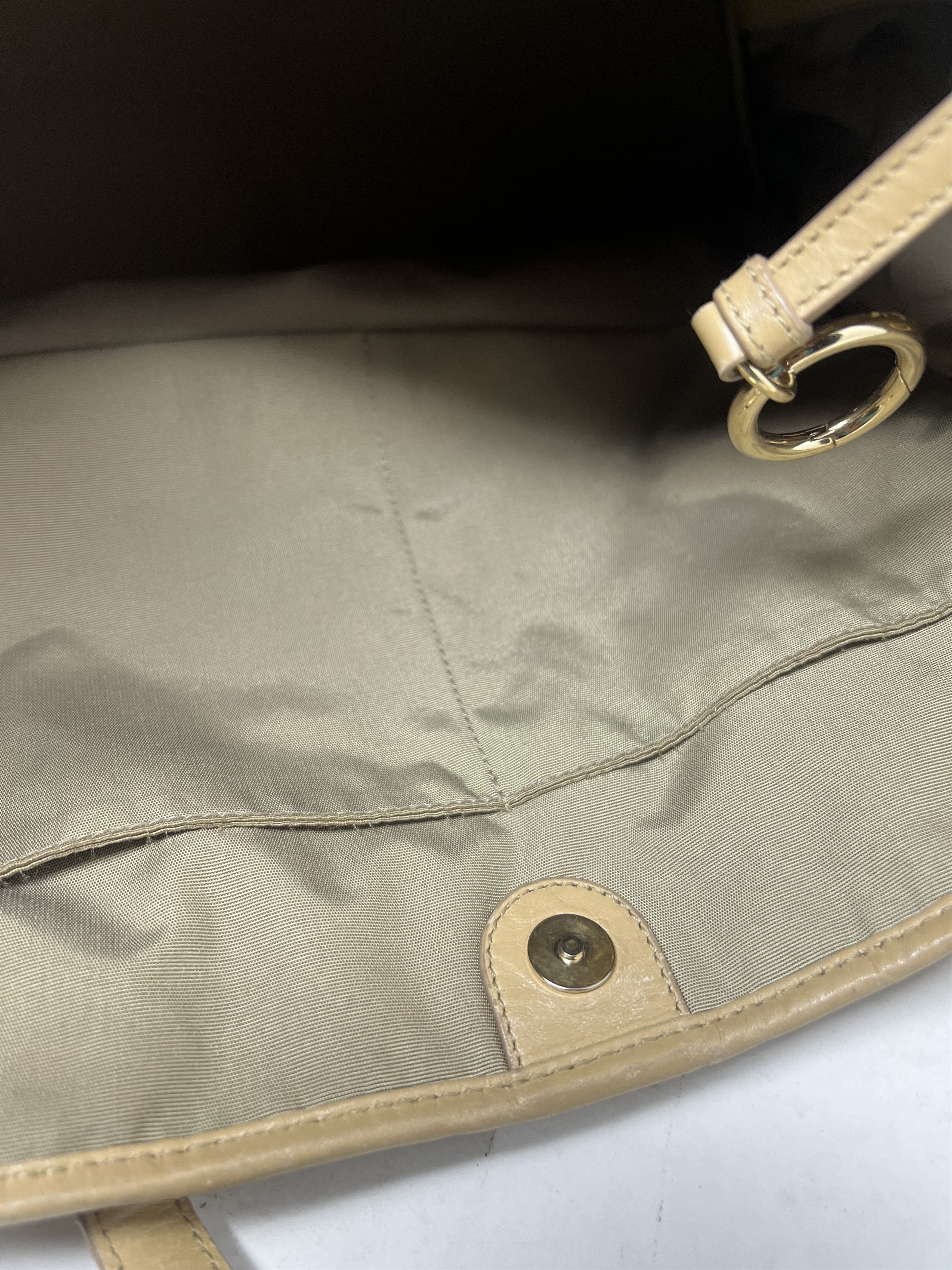 Christian Dior Monsieur Christian Dior Panarea Cannage Quilted Canvas Tote Size ONE SIZE - 20 Thumbnail