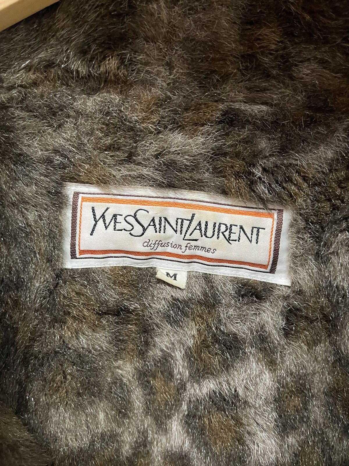 Yves Saint Laurent VINTAGE YVES SAINT LAURENT LEOPARD SHEARLING JACKET Size M / US 6-8 / IT 42-44 - 5 Thumbnail