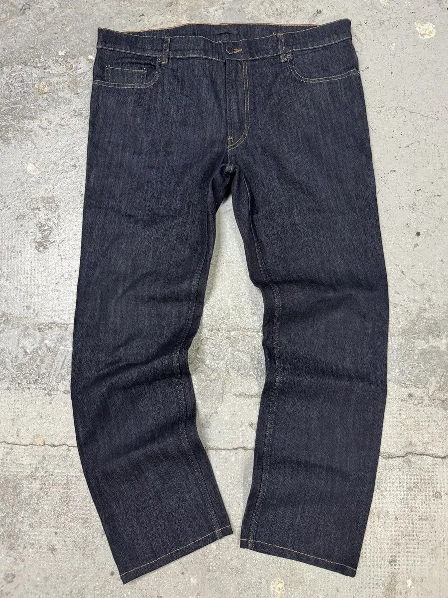 Prada AW2014 Prada Brut Navy Denim Jeans Size US 34 / EU 50 - 1 Thumbnail