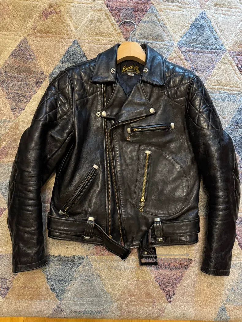 Buco Buco J82 Leather Jacket Size US S / EU 44-46 / 1 - 1 Thumbnail
