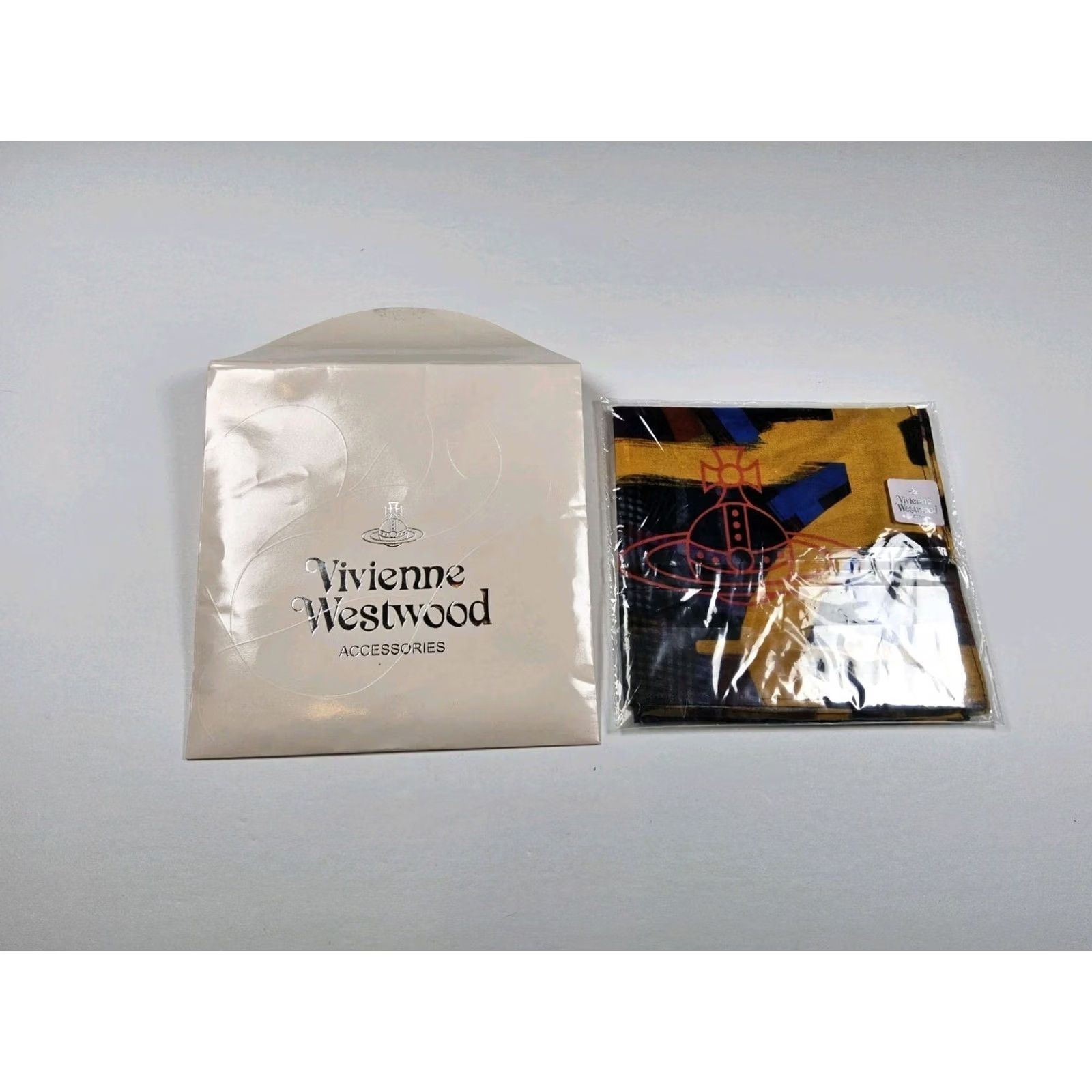 Vivienne Westwood Vivienne Westwood Scarf Bandana Handkerchief Cotton Multicolor Women Size ONE SIZE - 4 Thumbnail
