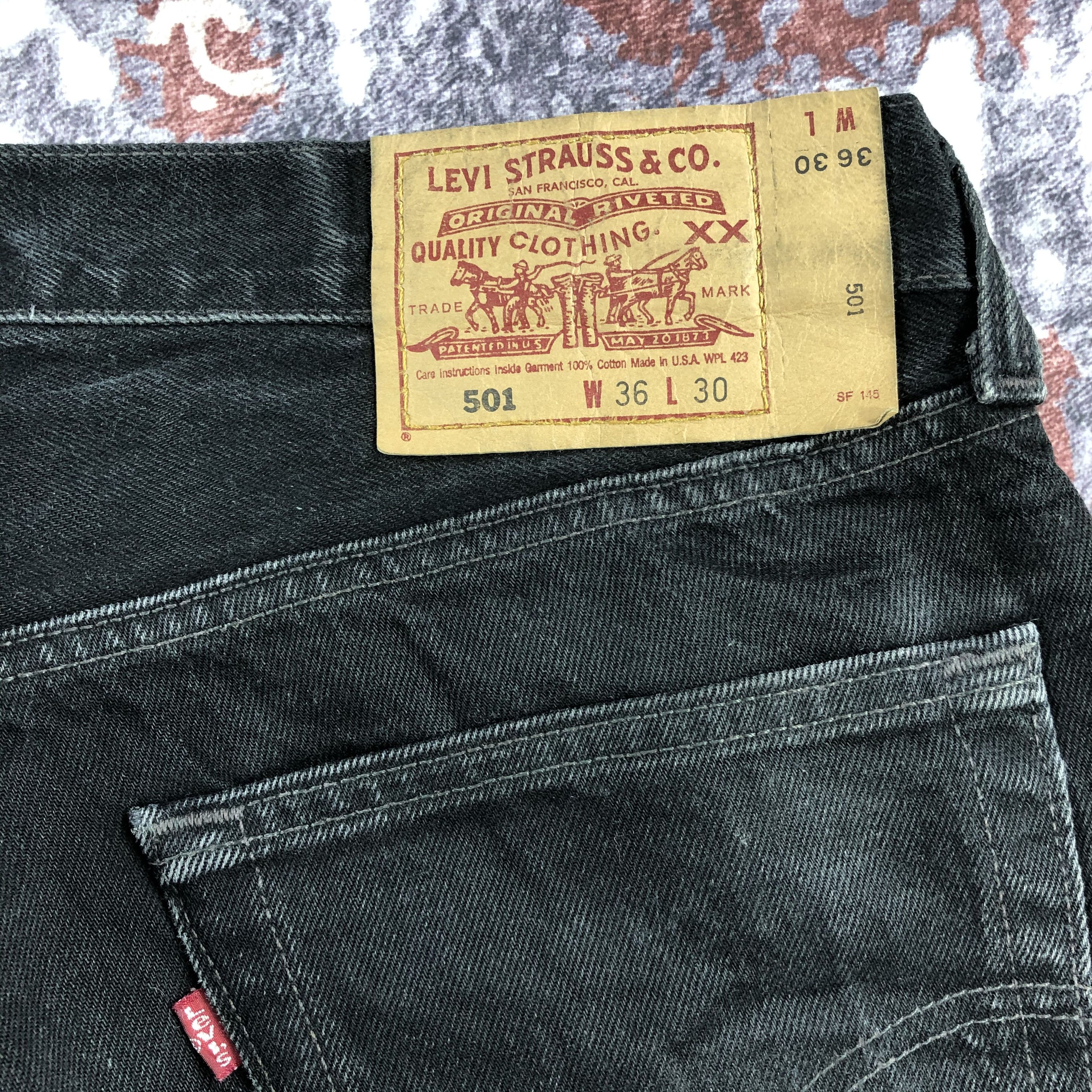 Levi's × Vintage Vintage 90s Levis 501 Earth Tone Jeans-JM2106 Size US 36 / EU 52 - 7 Thumbnail