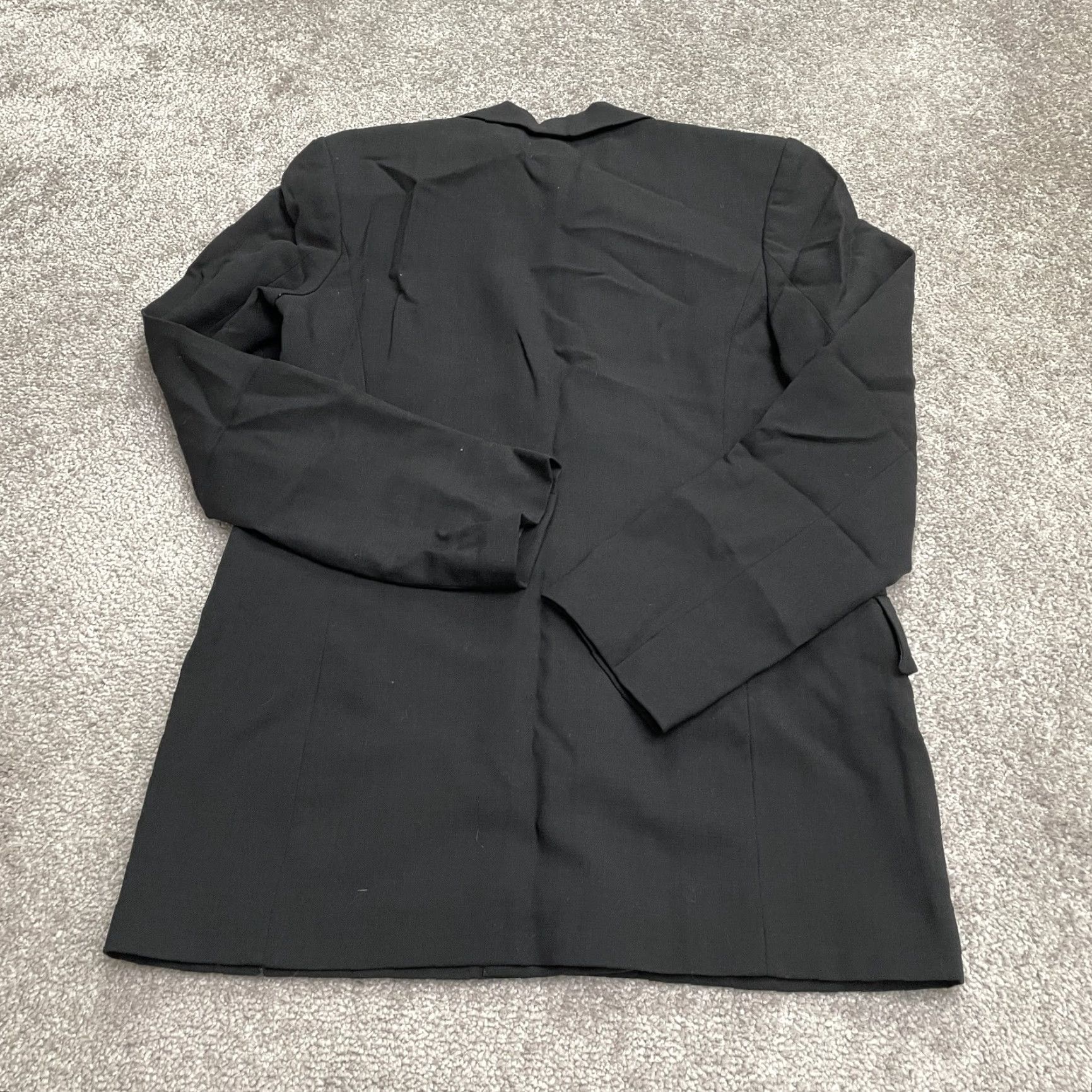 Banana Republic Banana Republic Jacket Womens 2 Black Blazer Suit Single Breasted Business Work Womens Size XS / US 0-2 / IT 36-38 - 2 Thumbnail