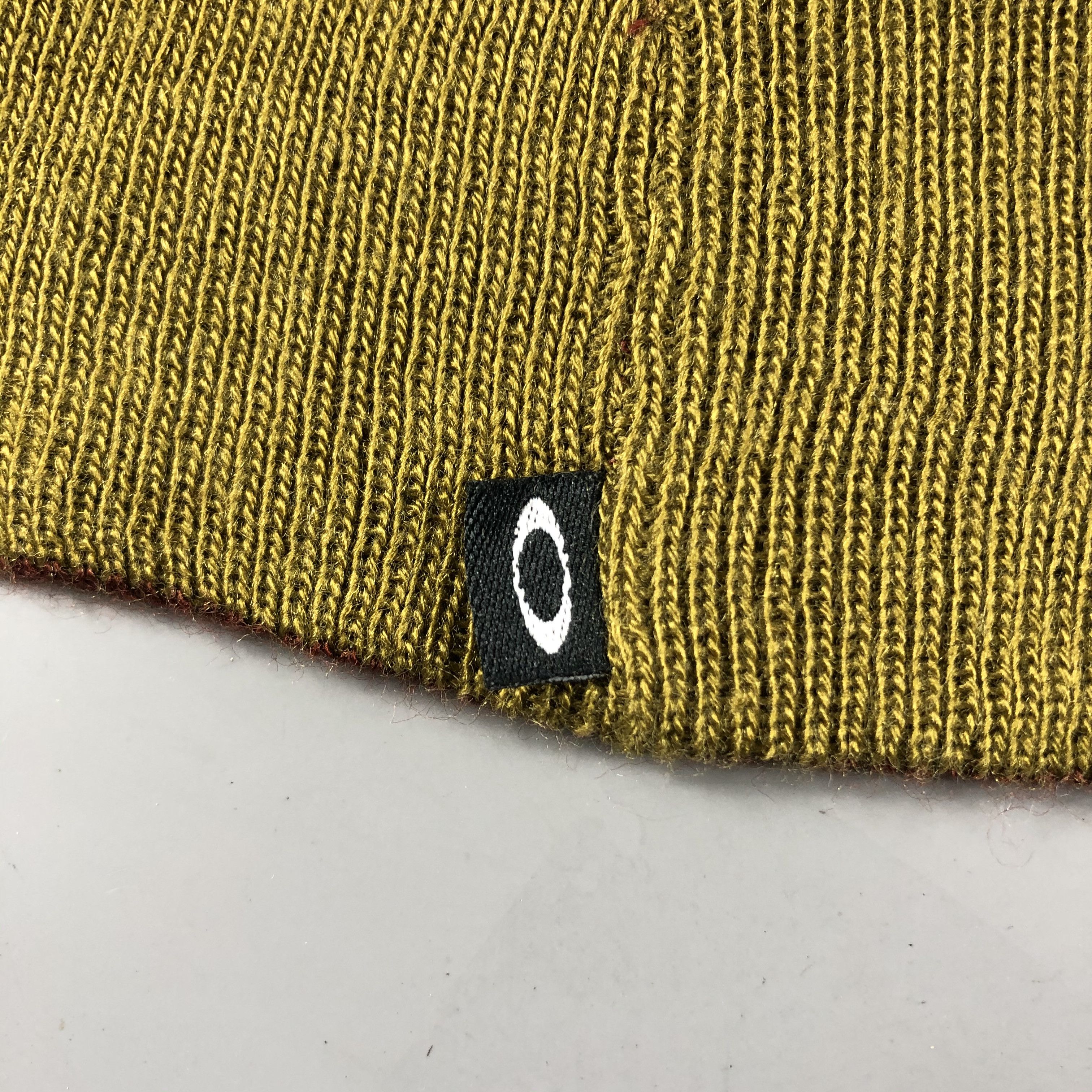 Oakley × Vintage Oakley Cuffless Beanie Snow Hat Snow Cap -D1251 Size ONE SIZE - 5 Thumbnail