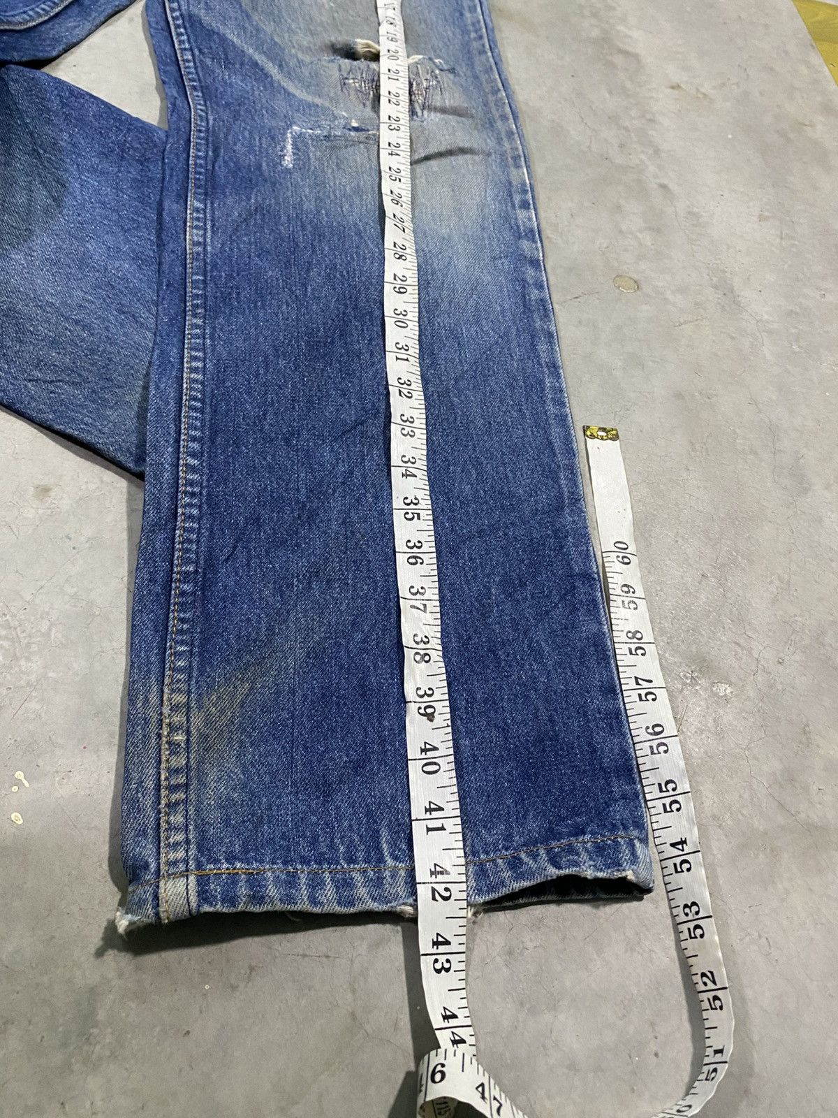 Levi's Vintage levis 515 distressed denim regular fit Size US 32 / EU 48 - 10 Thumbnail