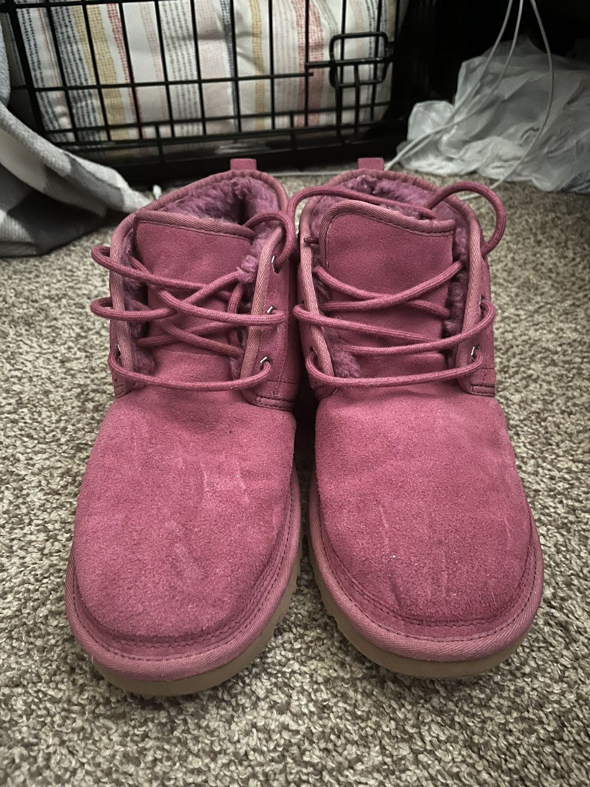 Ugg Uggs pink ankle boots Size US 12 / IT 42 - 1 Thumbnail