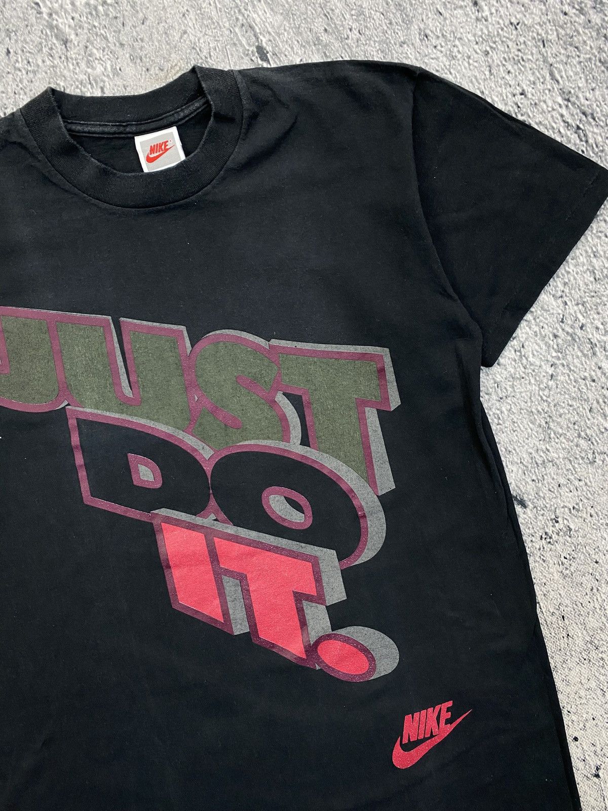 Nike × Vintage Vintage Nike Tee 90’ Streetwear USA just do it Size US M / EU 48-50 / 2 - 5 Thumbnail