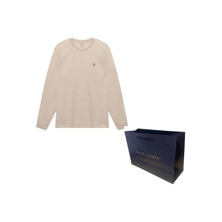 Polo Ralph Lauren Polo Ralph Lauren FW22 Men's Solid Long-Sleeve T-Shirt Size US XL / EU 56 / 4 - 1 Thumbnail