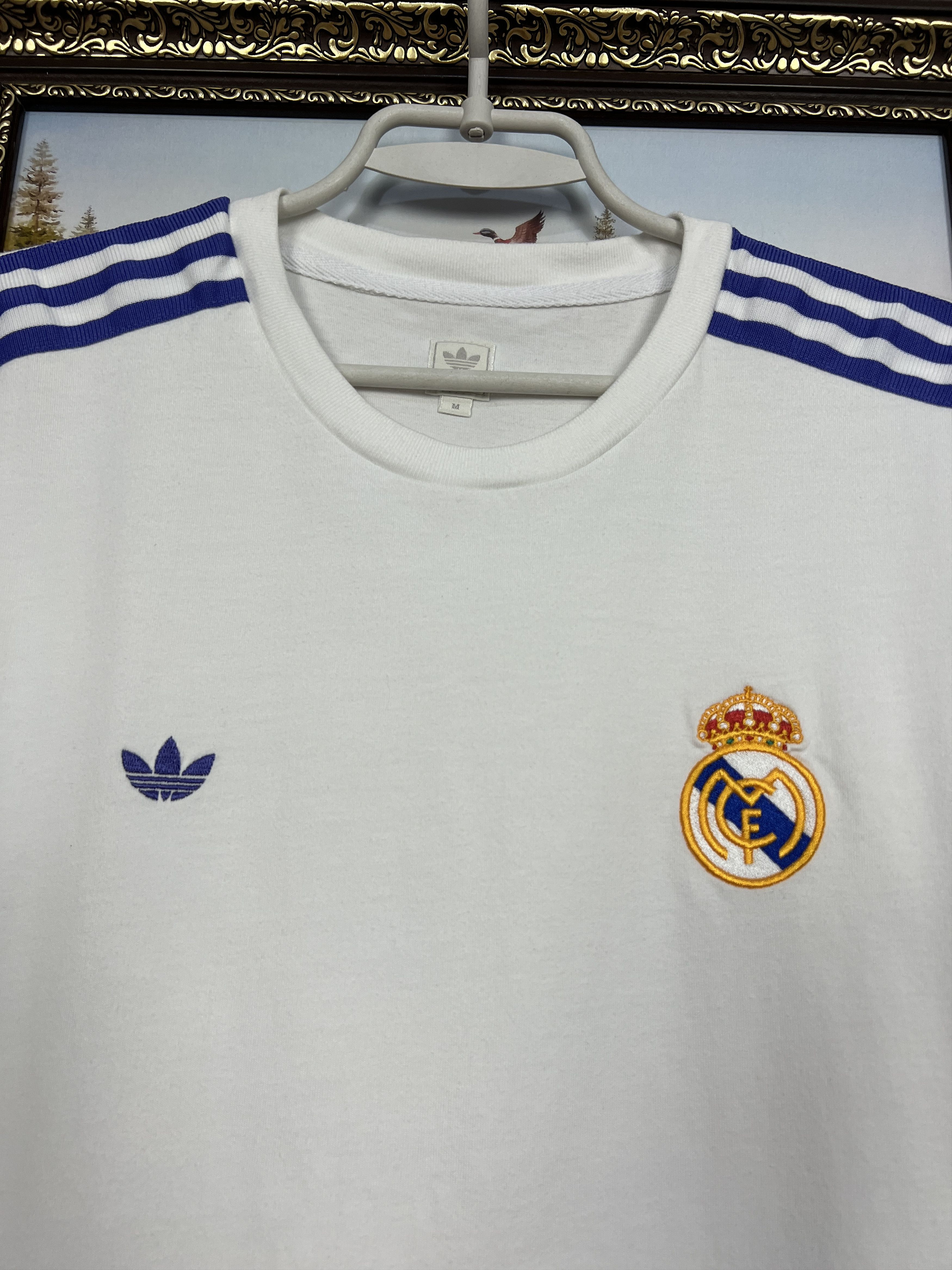 Adidas Vintage Originals Real Madrid Football Shirt Soccer Jersey Size US M / EU 48-50 / 2 - 3 Thumbnail