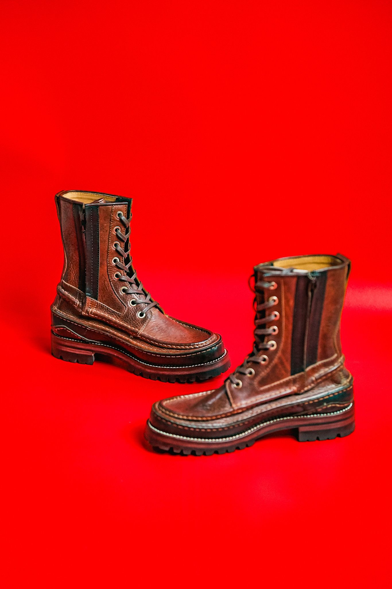 Other Custom Grizlly Javanese Boots Horsehide leather Size US 10 / EU 43 - 4 Thumbnail