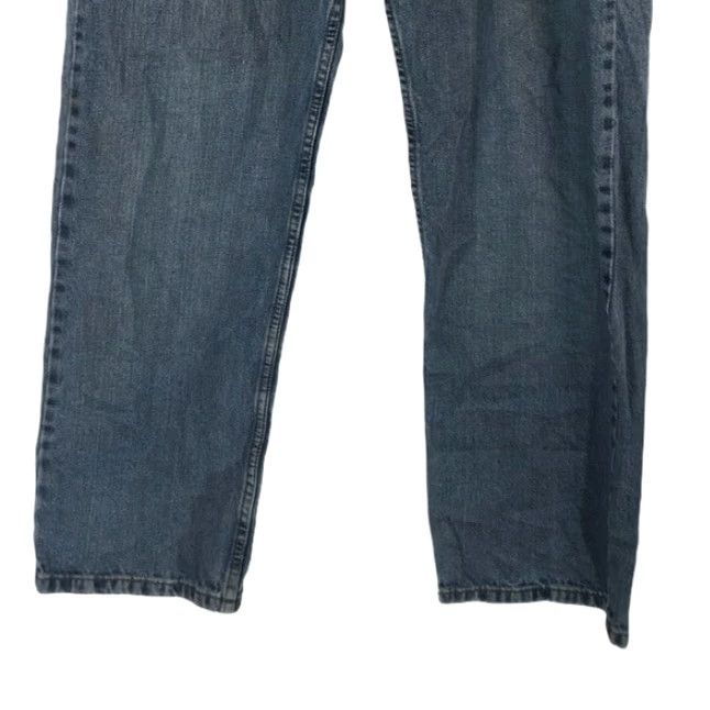 Levi's VINTAGE Levi's Signature Denim Jeans Straight 32x30 Blue 90s Metal Theme Mens Regular 32 Size US 32 / EU 48 - 5 Thumbnail