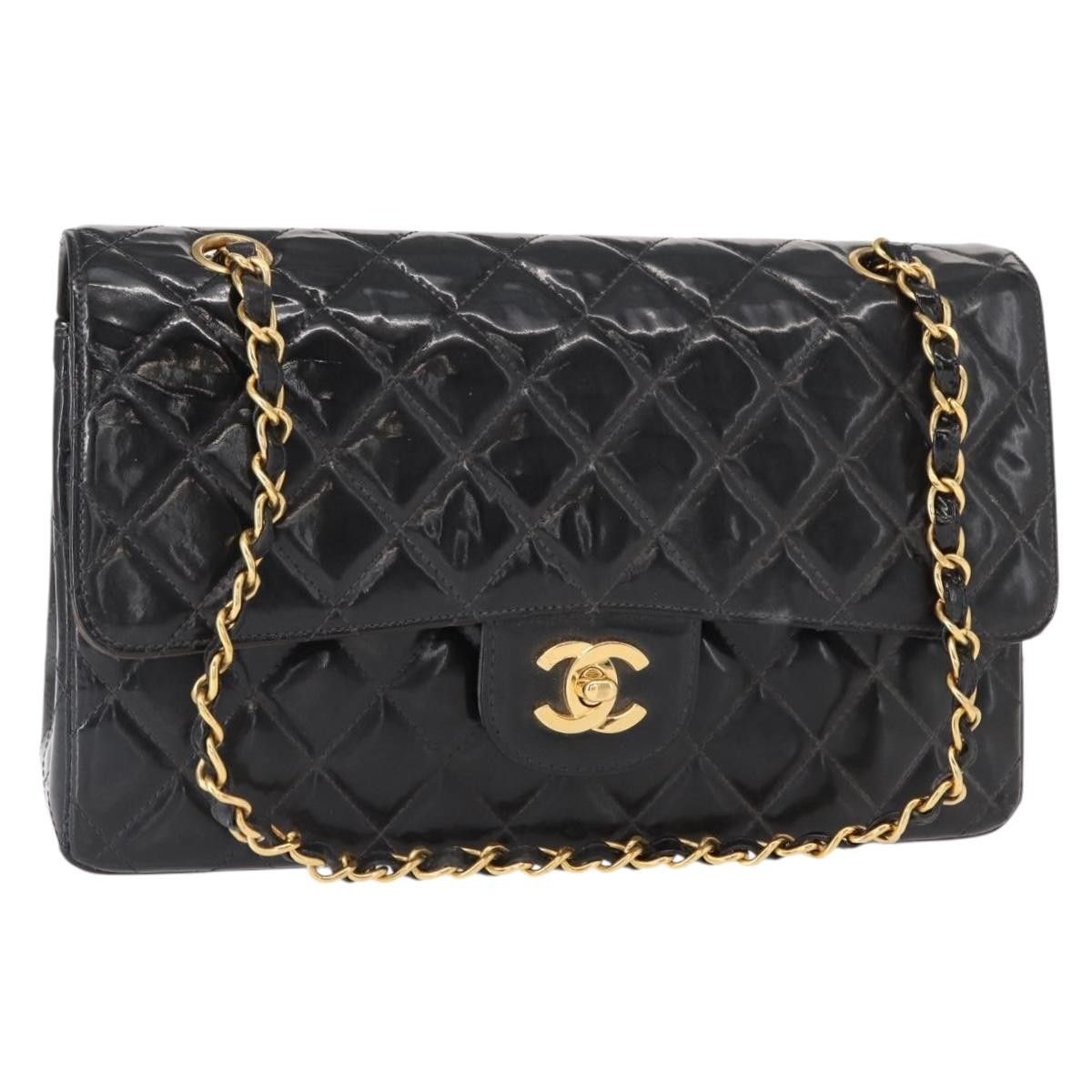 Chanel Chanel Timeless - Classic Double Flap Bag Quilted Patent Size ONE SIZE - 1 Thumbnail