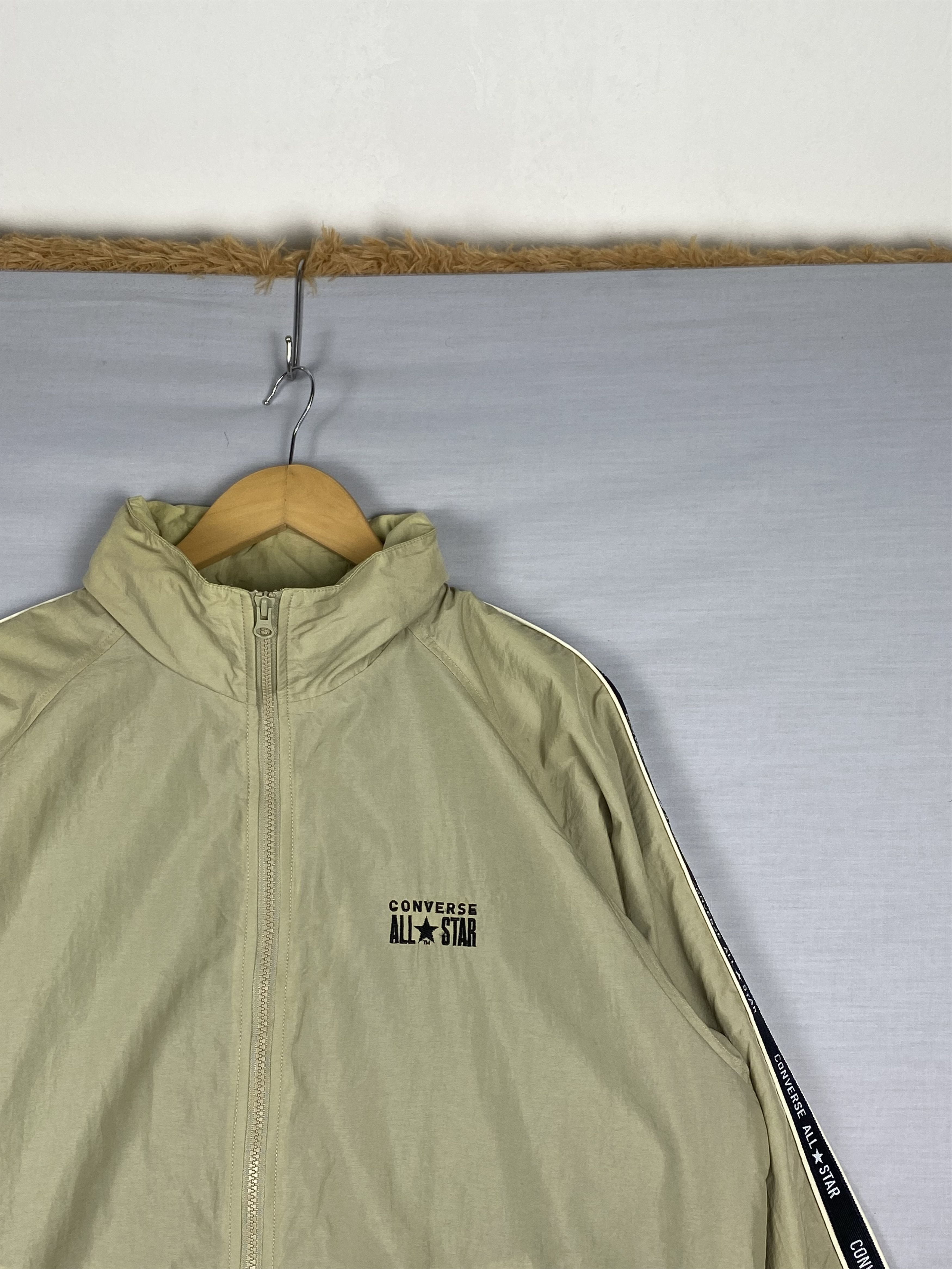 Converse Vintage Converse All Star Zip Up Light Jacket Size US L / EU 52-54 / 3 - 2 Thumbnail