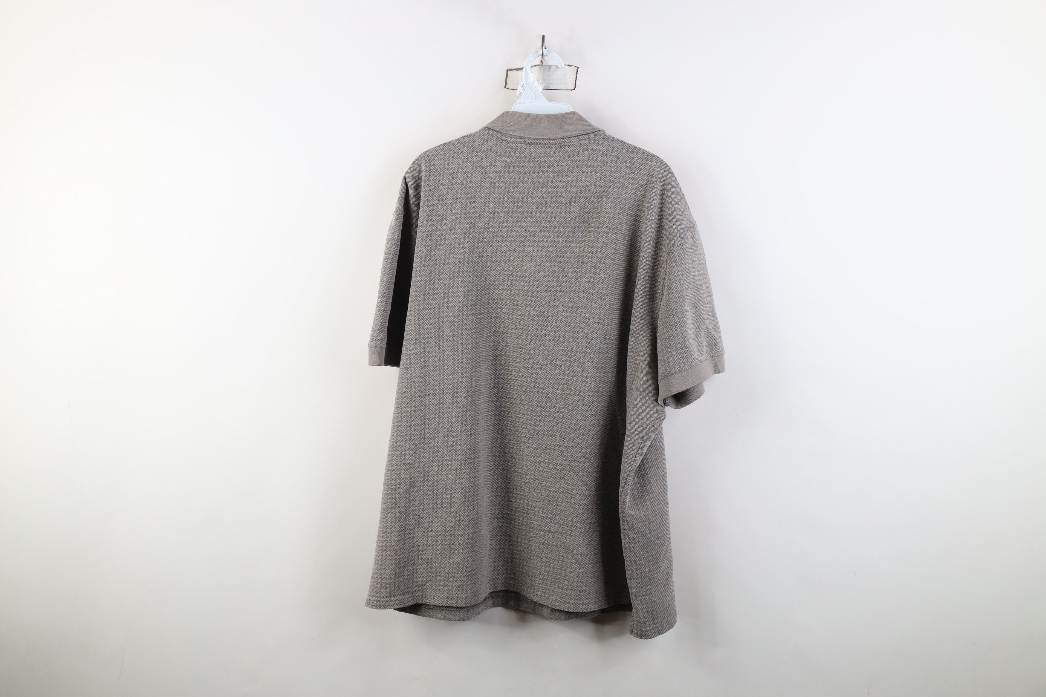 Vintage Vintage 90s Streetwear Diamond Knit Collared Golf Polo Shirt Size US XXL / EU 58 / 5 - 9 Thumbnail