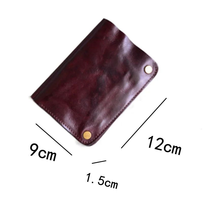 Japanese Brand × Leather × Vintage Men's Leather Short Wallet Size ONE SIZE - 3 Thumbnail