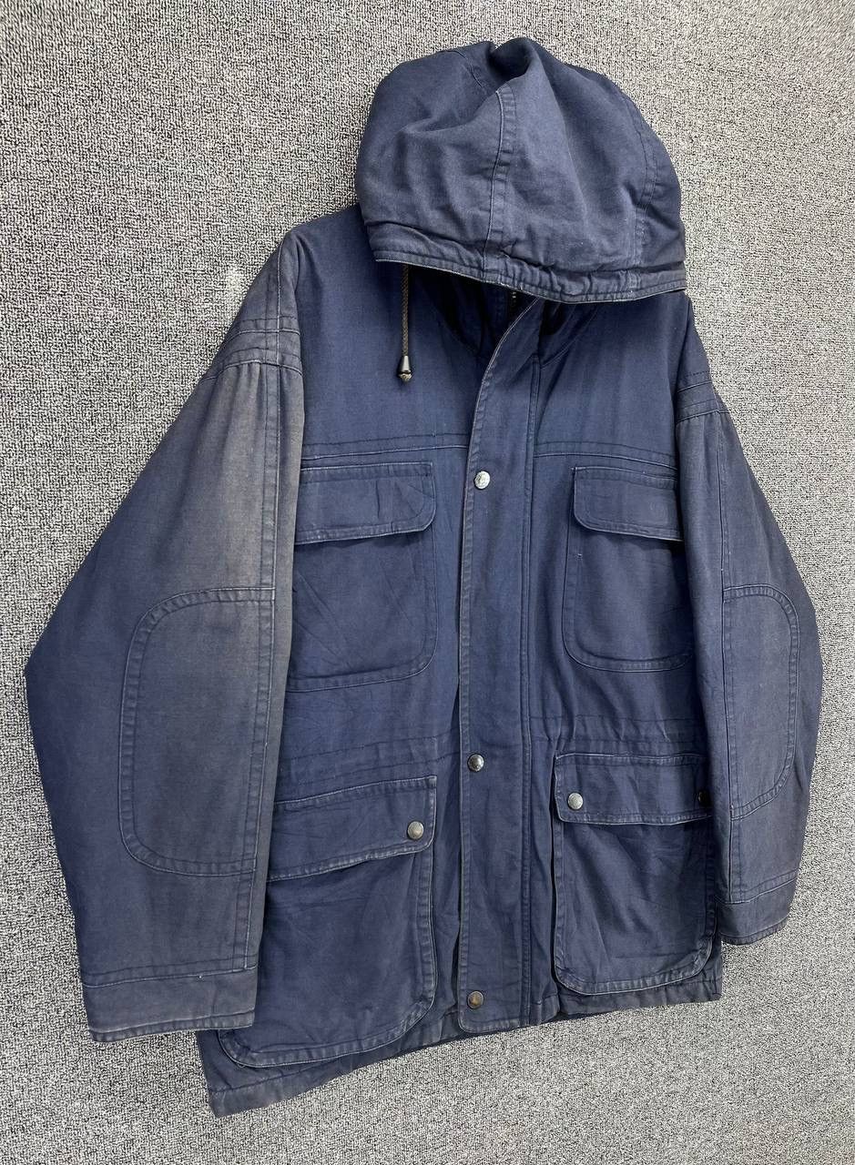 St. Johns Bay × Vintage Vintage St. Johns Bay Jean Wears Trashed Long Jacket Size US M / EU 48-50 / 2 - 2 Thumbnail