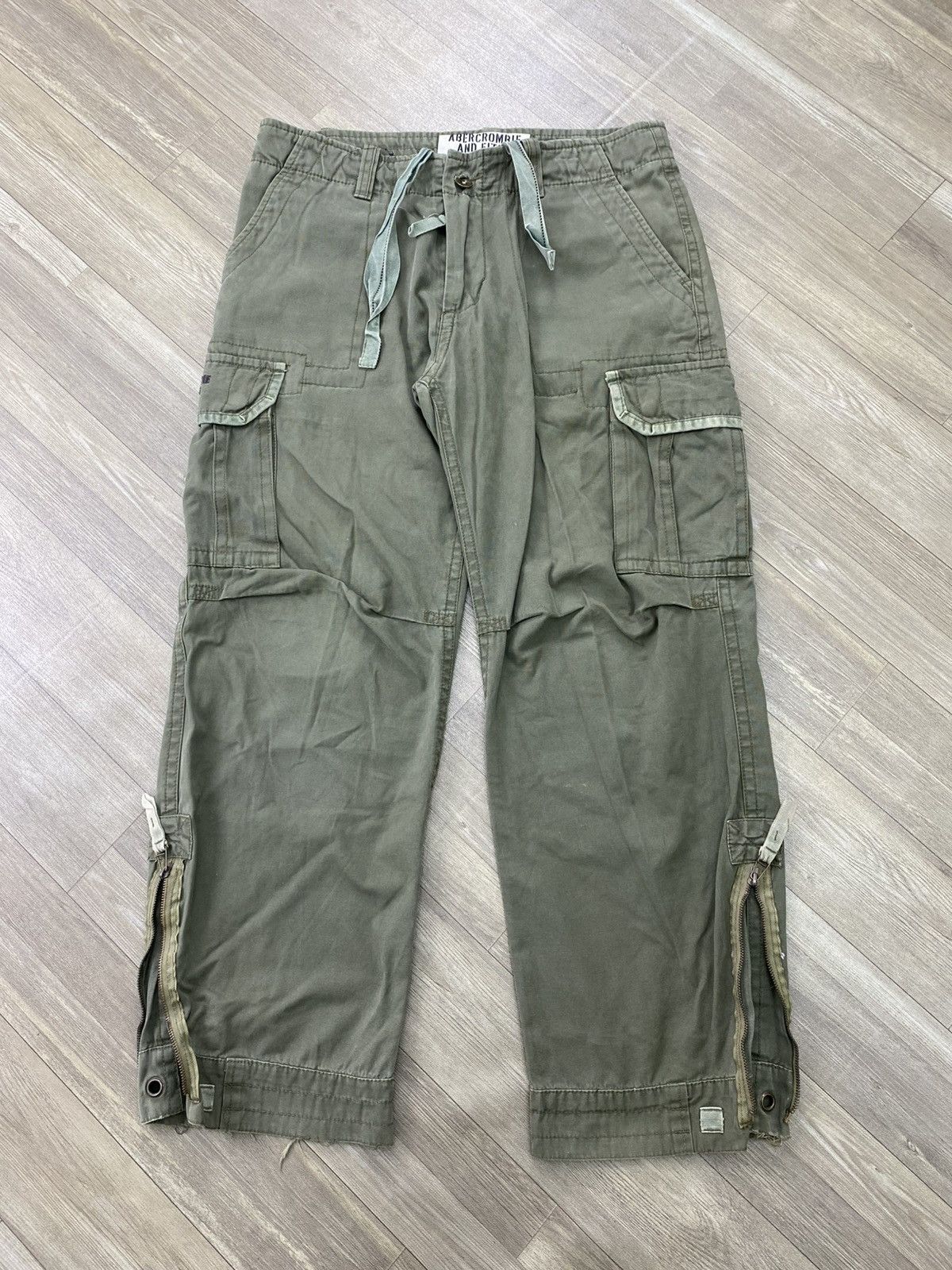 Hysteric Glamour 2000s Abercrombie & Fitch Punk Lgb Military Bondage Pants Size US 34 / EU 50 - 1 Thumbnail