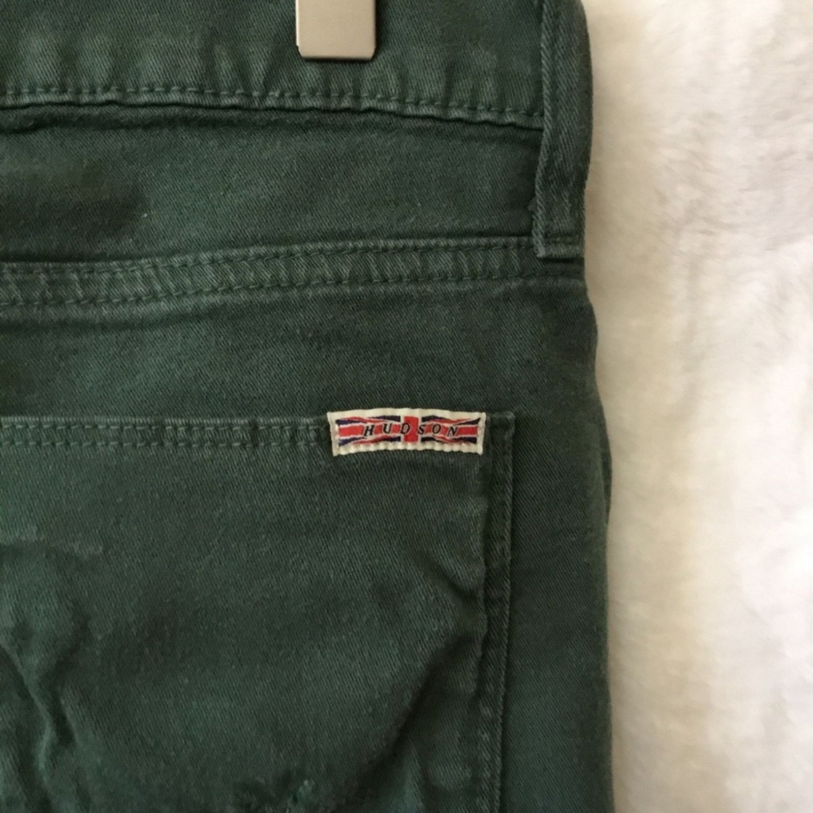 Hudson Hudson Green Super Skinny Jeans Size 28" / US 6 / IT 42 - 10 Thumbnail