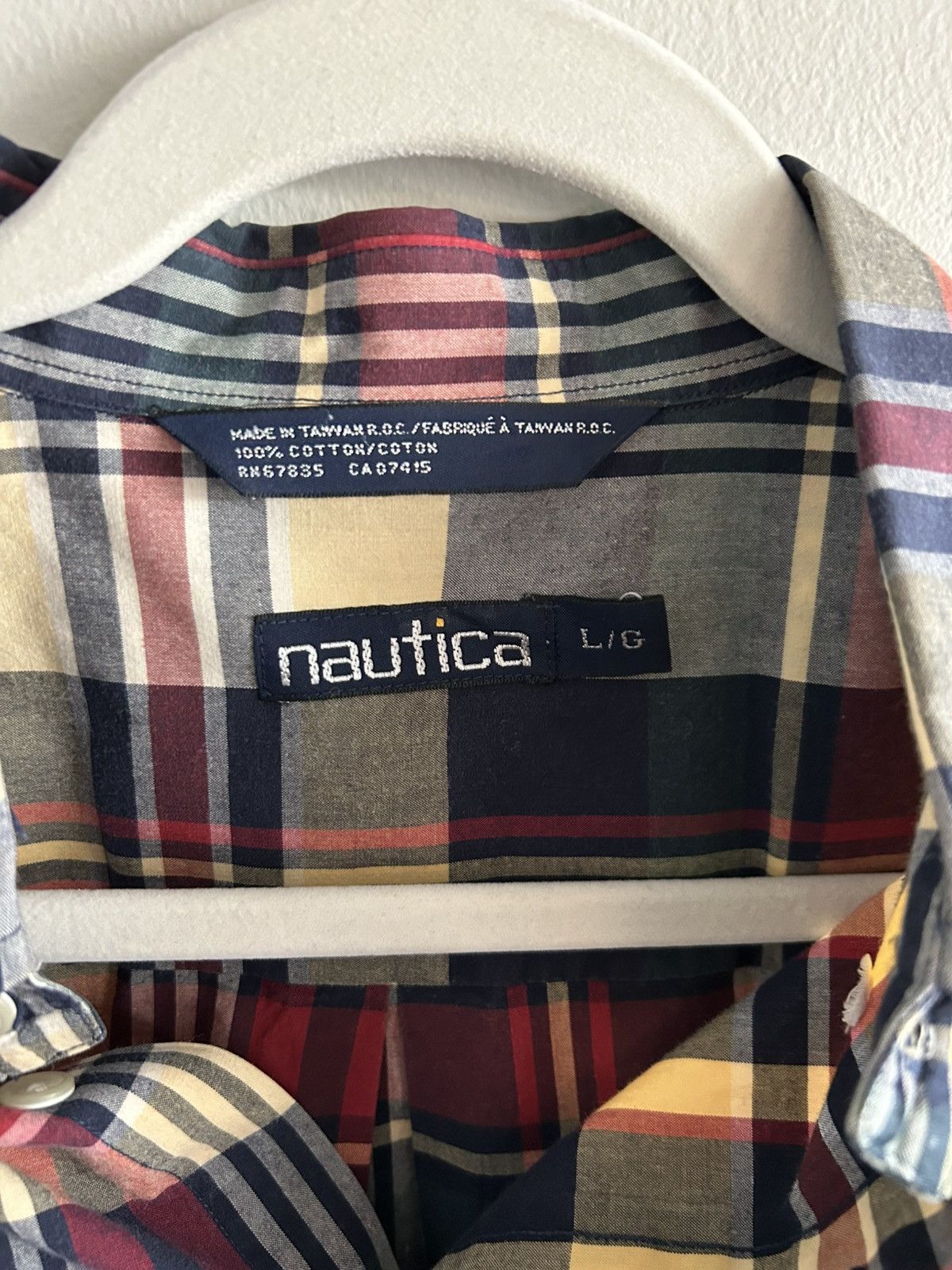 Nautica Nautical Short Sleeve Shirt Size US L / EU 52-54 / 3 - 2 Thumbnail