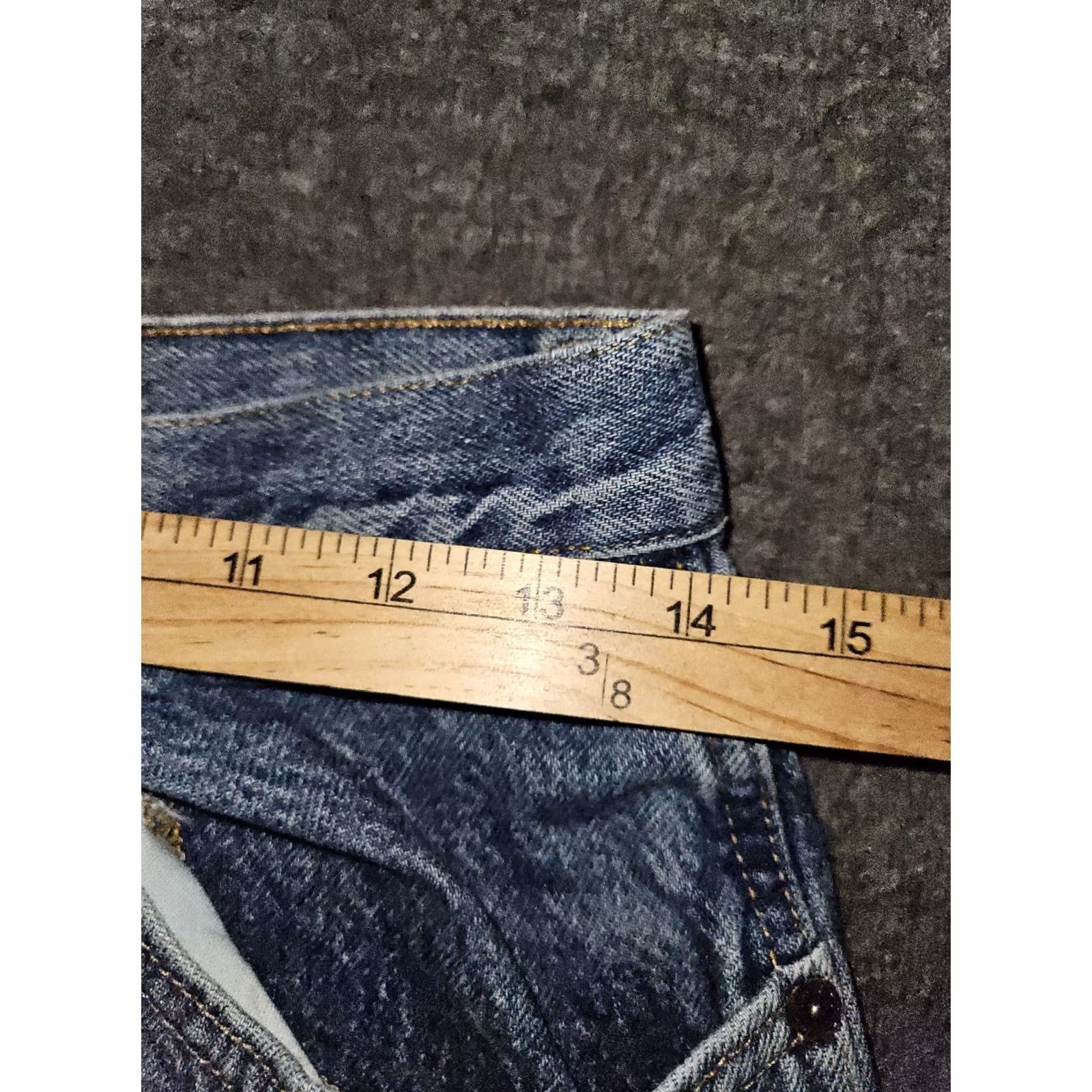 Vintage VINTAGE Gitano Tapered Jeans Women 8 High Rise Blue 80s 90s Denim Distressed Pockets Logo Zipper Button Regular Rise 29in Inseam 28W/28L Women Size 30" / US 8 / IT 44 - 3 Thumbnail