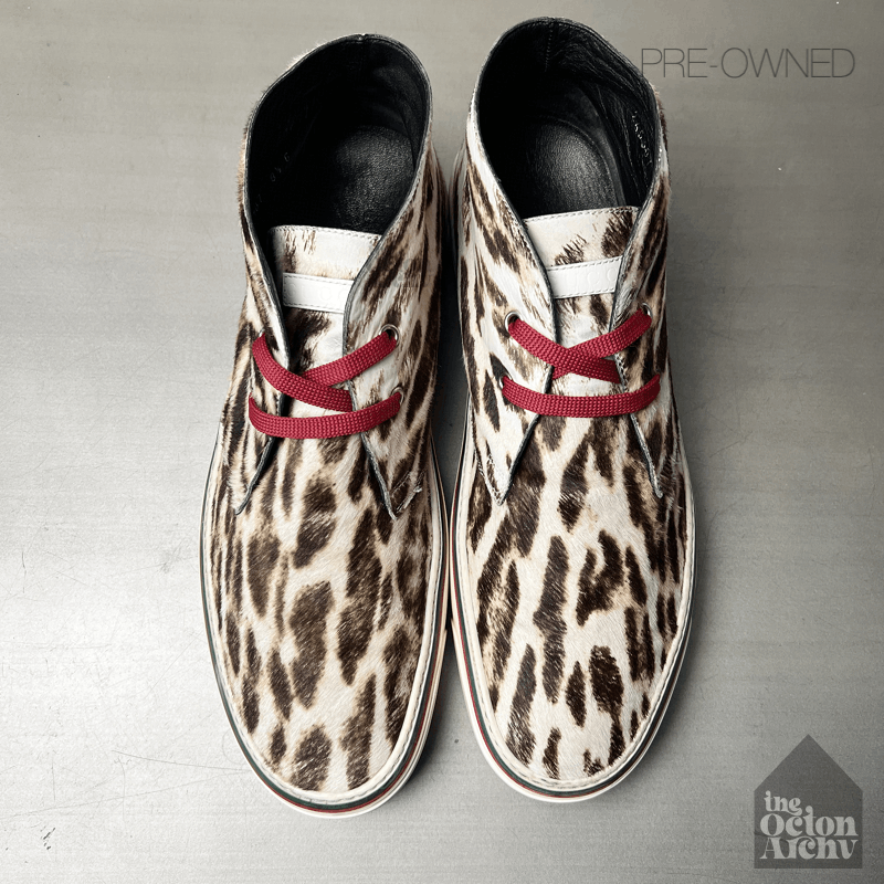 Gucci Gucci Leopard Print Chukka Sneaker 245307 FW2010 Pre-Owned Size US 9 / EU 42 - 14 Thumbnail