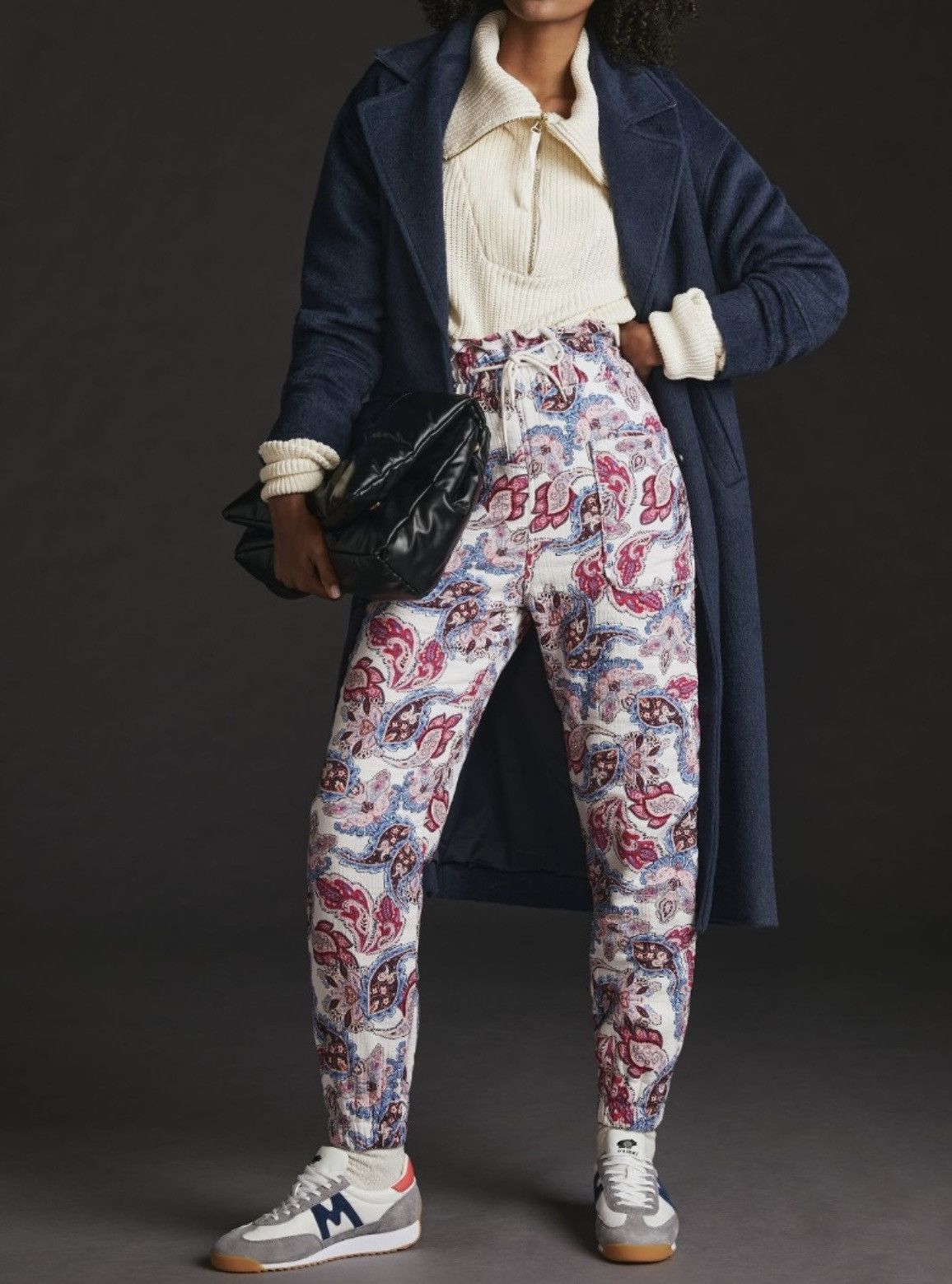 Russell Athletic Magali Pascal High-Waisted Double Layered Pants, Size XS Size 26" / US 2 / IT 38 - 2 Thumbnail