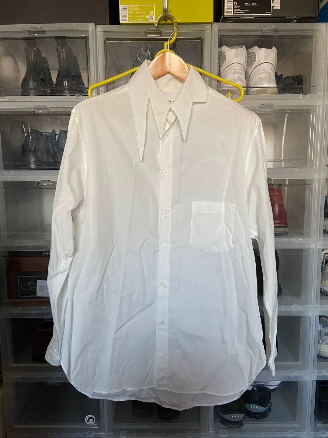 Yohji Yamamoto 2017AW Yohji Yamamoto White Shirt Size US M / EU 48-50 / 2 - 10 Thumbnail