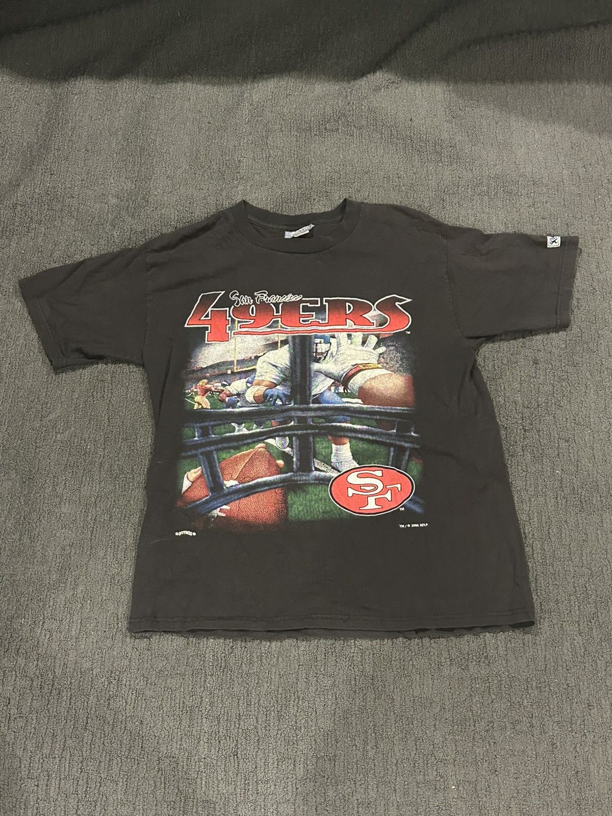 Lee *VINTAGE* San Fransisco 49ers Vintage Shirt Size US M / EU 48-50 / 2 - 2 Thumbnail