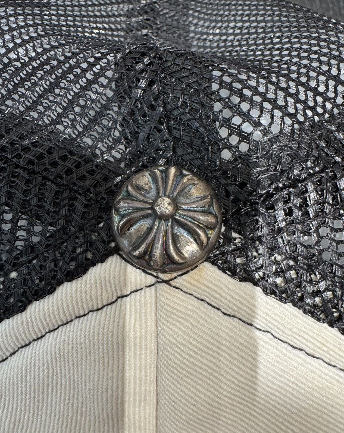 Chrome Hearts Chrome Hearts Mesh Limited Edition Trucker Cap Size ONE SIZE - 4 Thumbnail