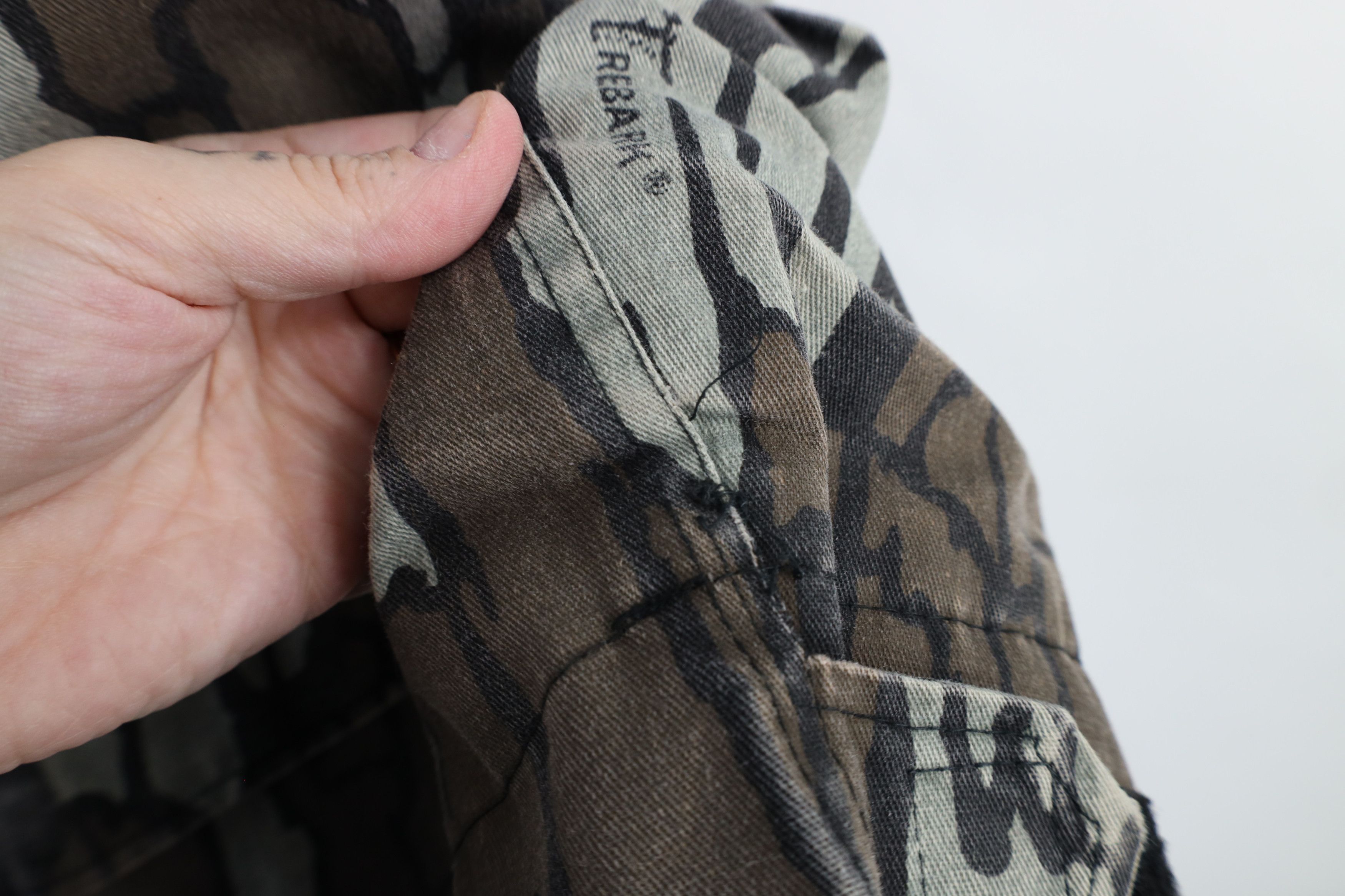 Vintage Vintage 80s Streetwear Camouflage Hooded Parka Jacket Size US L / EU 52-54 / 3 - 7 Thumbnail