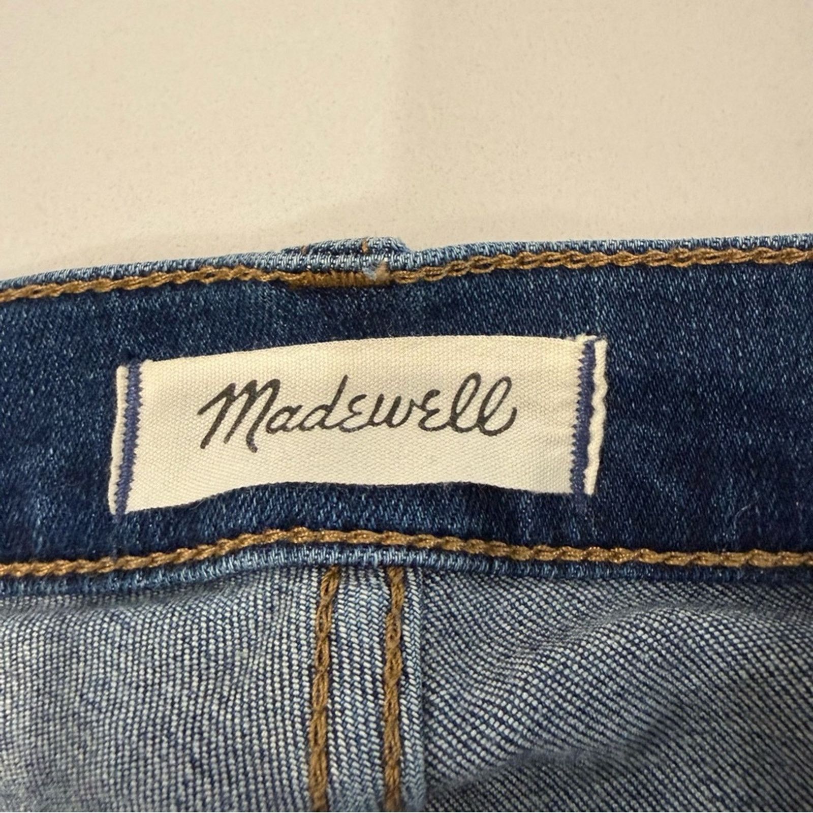 Madewell Madewell 10” High Rise Roadtripper Denim Jeans Womens 26 Size 26" / US 2 / IT 38 - 9 Thumbnail