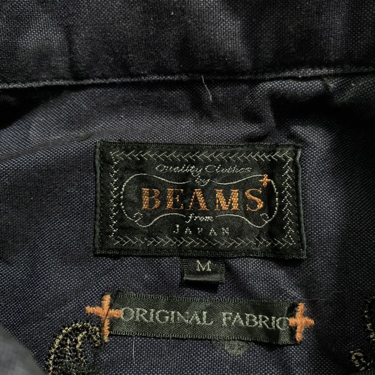 Beams Plus 🔥Beams plus Japan Paisley embroidery poloshirt Size US M / EU 48-50 / 2 - 8 Thumbnail
