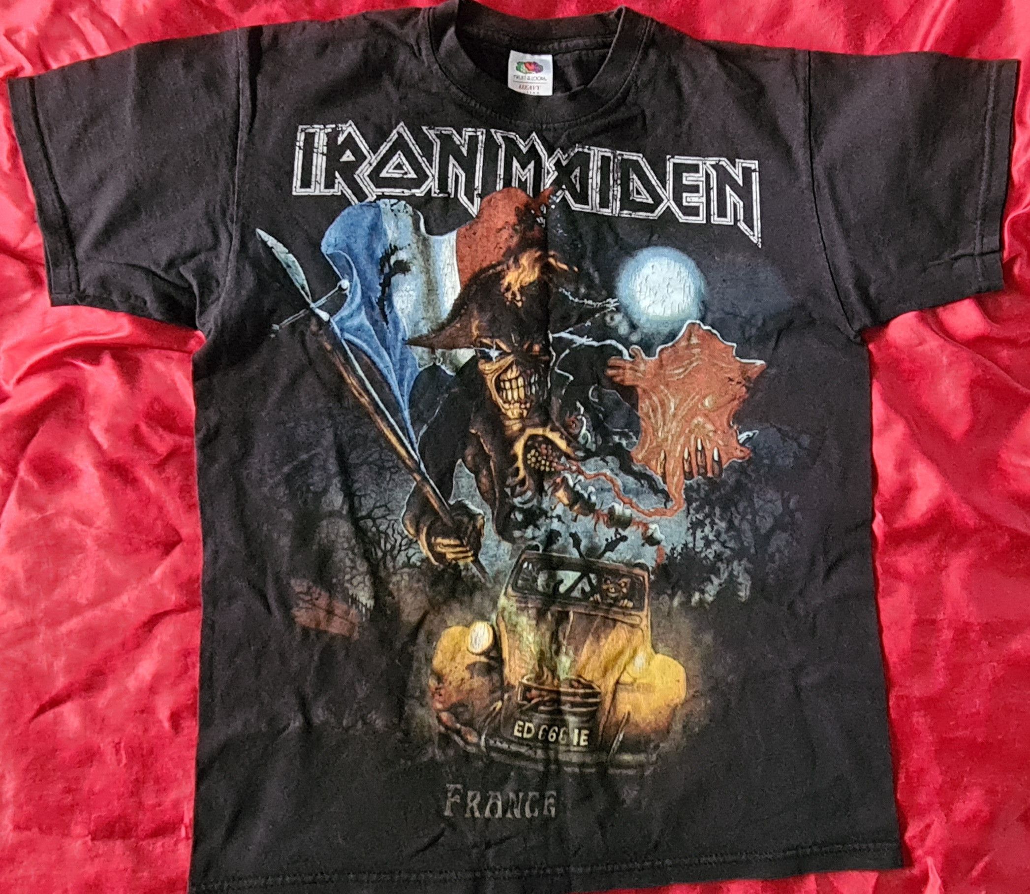 Fruit Of The Loom IRON MAIDEN France shirt Size US M / EU 48-50 / 2 - 1 Thumbnail