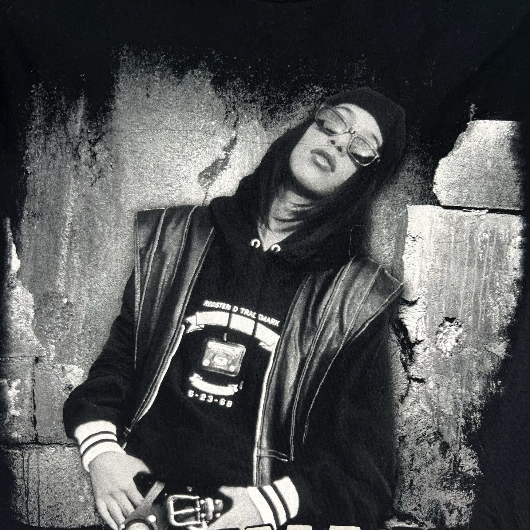 Gildan VINTAGE Aaliyah Princess of R&B T-shirt Women SZ S Black Size S / US 4 / IT 40 - 2 Thumbnail