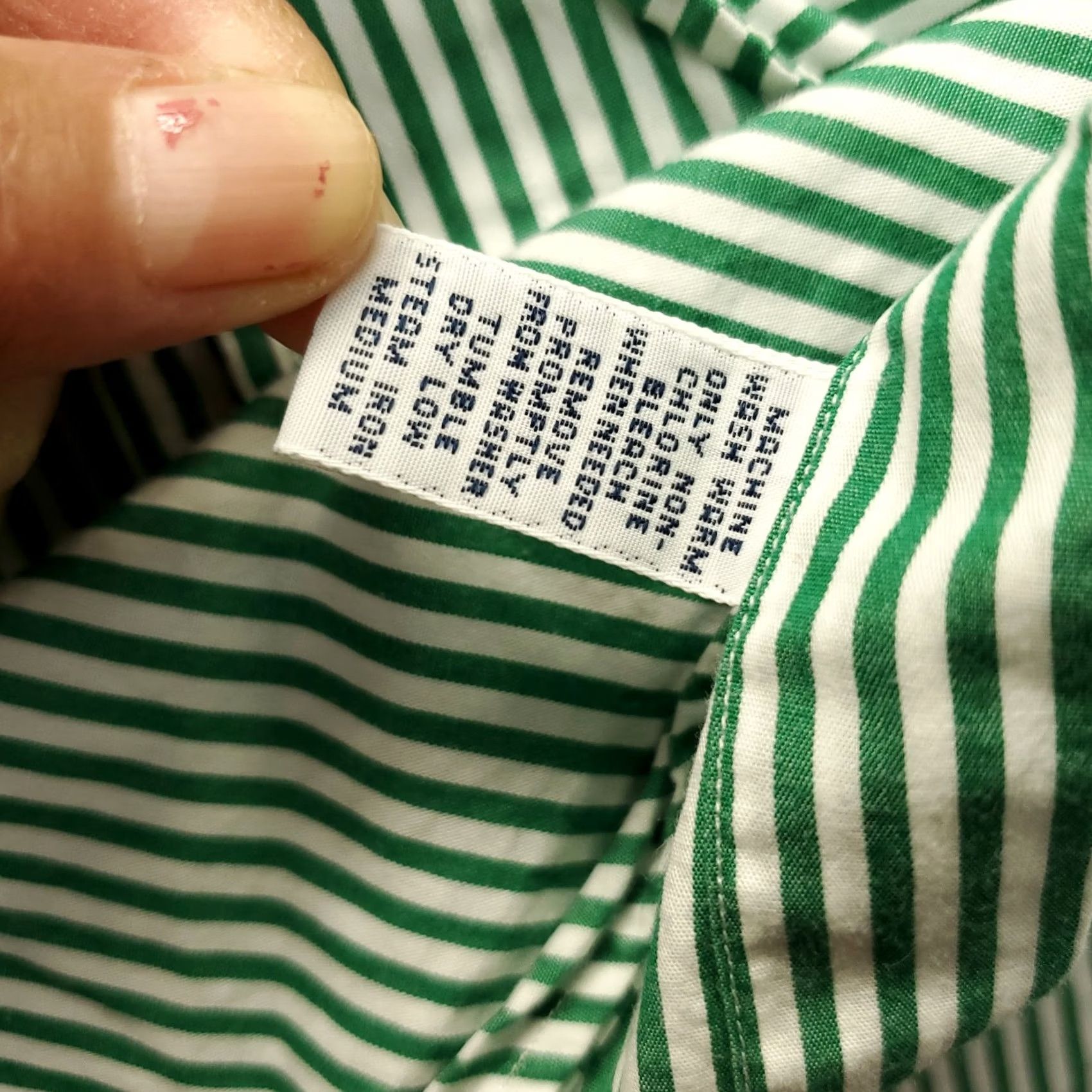 Ralph Lauren Ralph Lauren Dress Shirt Mens 16 Multi Striped Yarmouth Pony Logo Button-Down Size 42R - 6 Thumbnail