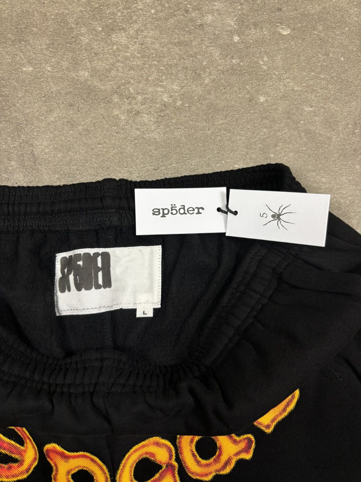 Sp5der Sp5der OG Logo V2 Sweatpants, Black Size US 34 / EU 50 - 5 Thumbnail