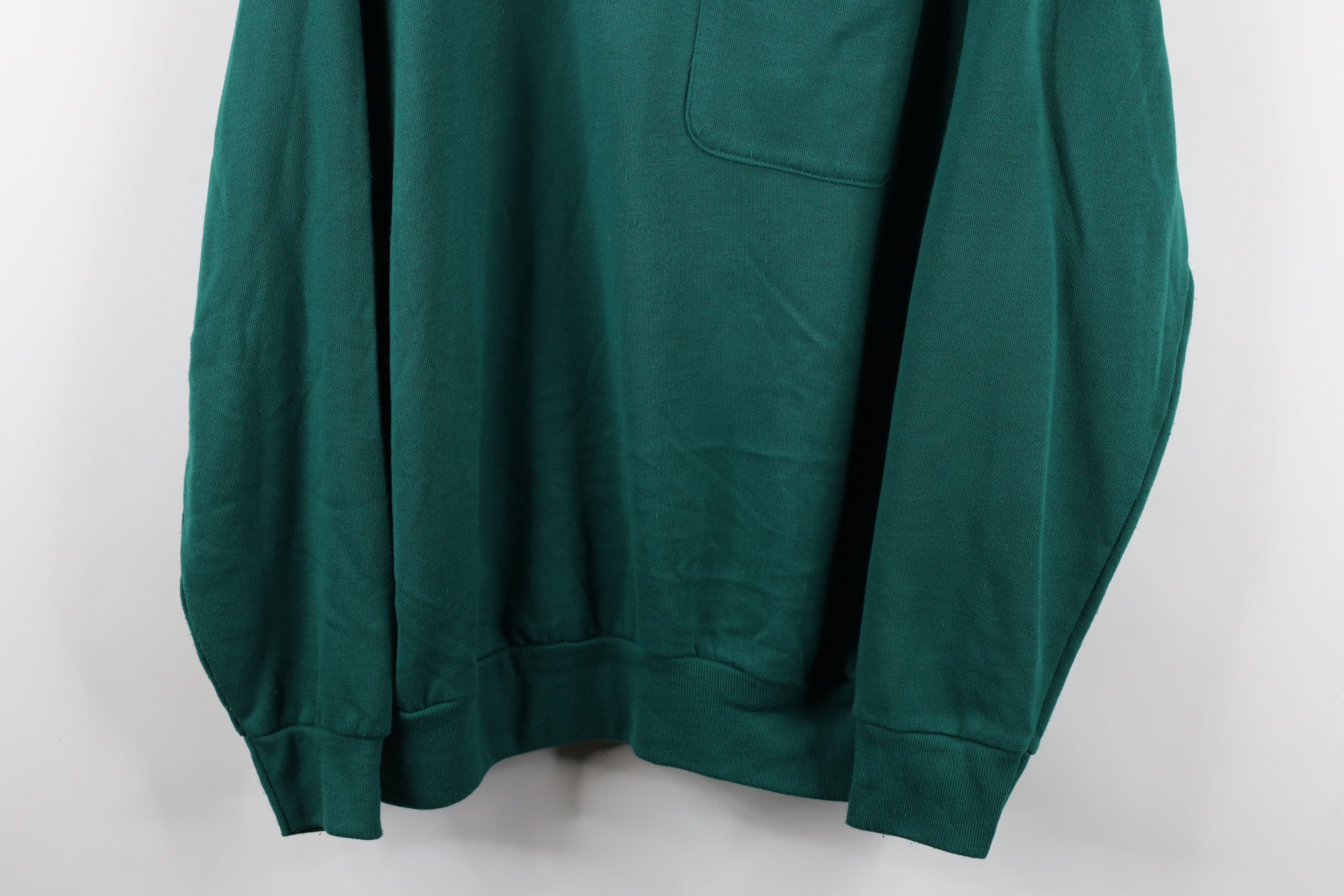 Vintage Vintage 90s Streetwear Striped Collared Pullover Sweatshirt Size US XL / EU 56 / 4 - 3 Thumbnail