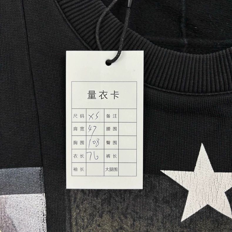Givenchy Givenchy Back Letter Printed Solid Denim Jacket 2506-Nextar Size US XL / EU 56 / 4 - 6 Thumbnail