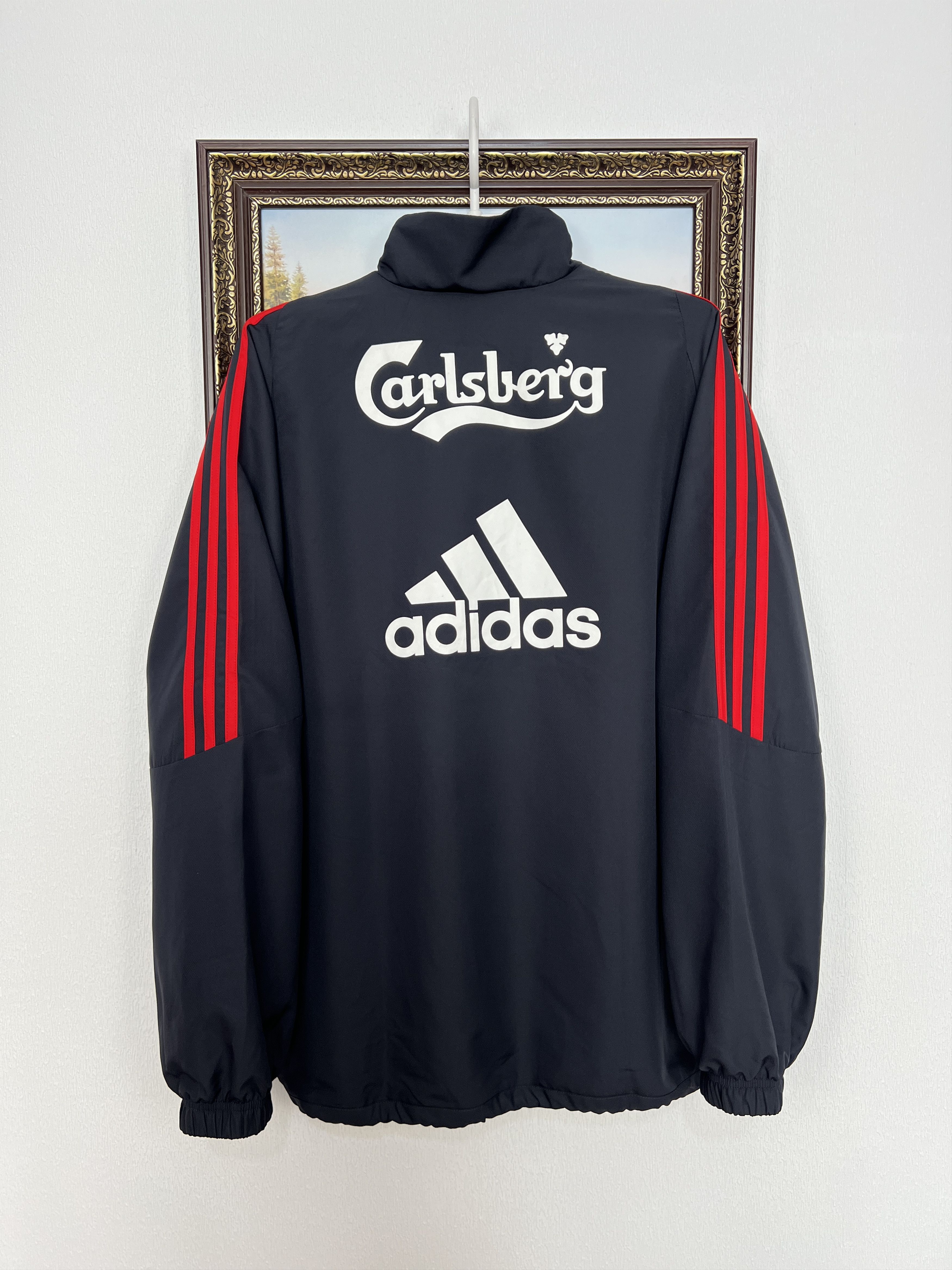 Adidas Vintage Adidas Liverpool Football Train Jacket Track Top Size US S / EU 44-46 / 1 - 11 Thumbnail